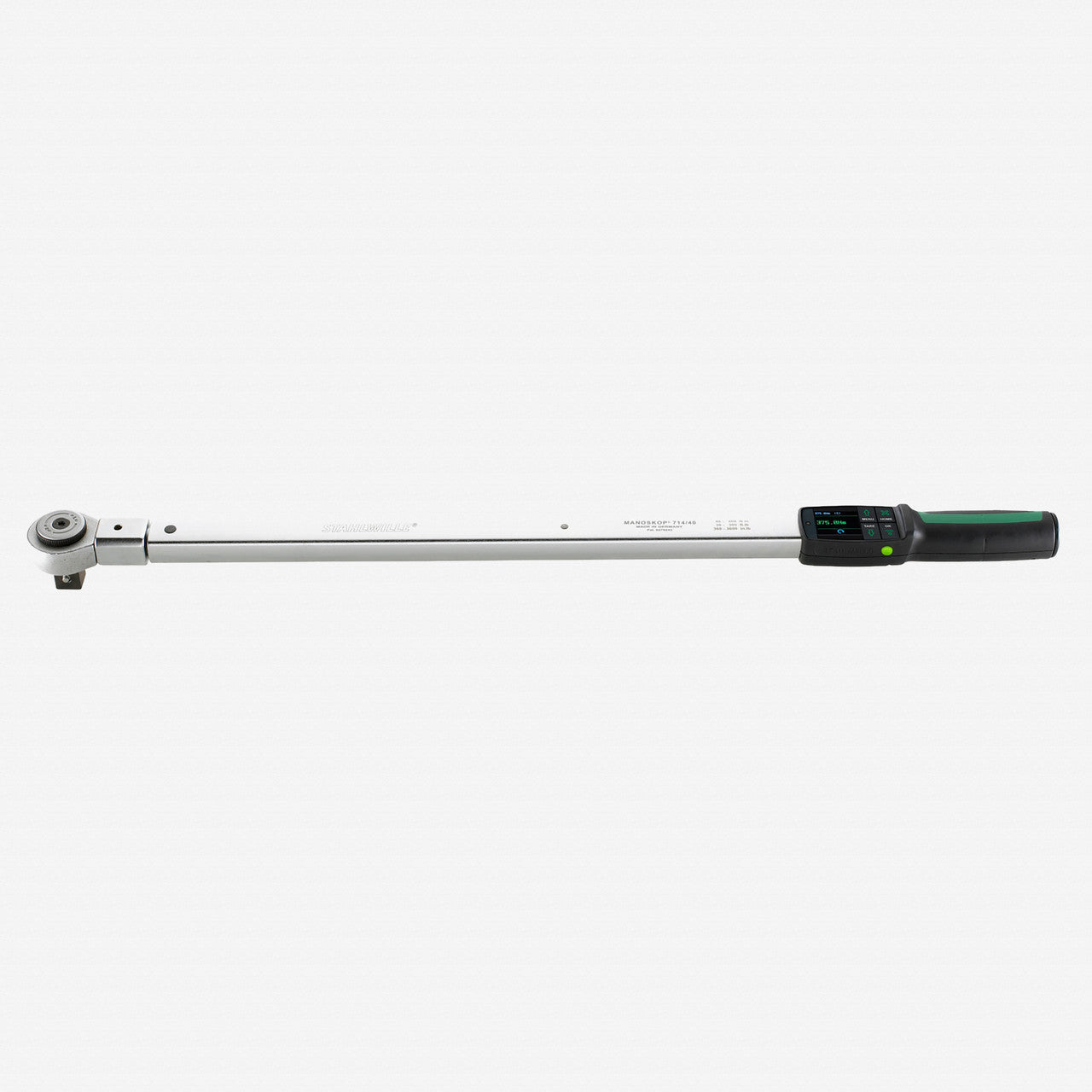 Stahlwille 714R MANOSKOP Tightening Angle Torque Wrench, Size 40; 40 - 400 Nm, 3/4", 14x18 mm - ST96501040 - KC Tool
