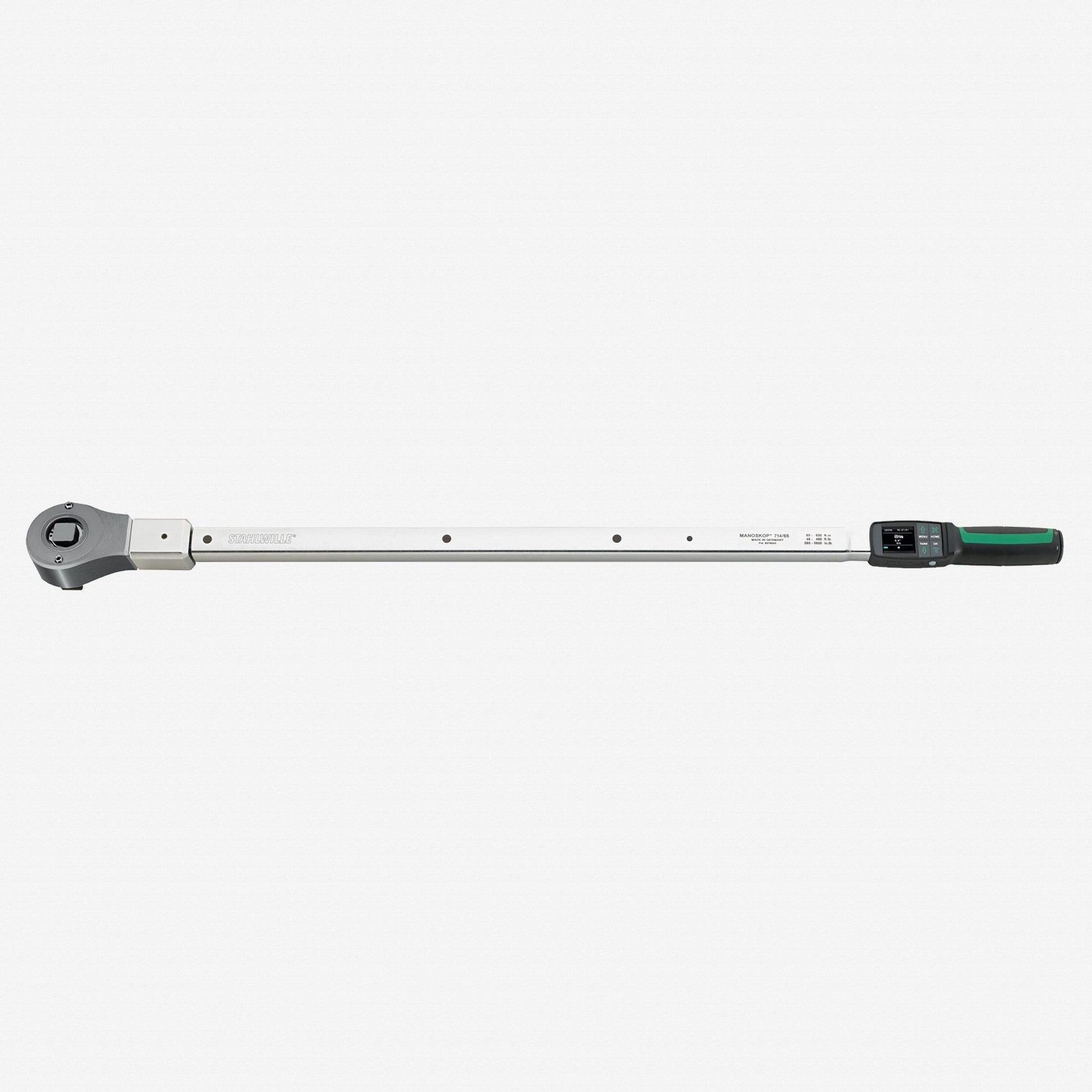 Stahlwille 714R MANOSKOP Tightening Angle Torque Wrench, Size 65; 65-650 Nm, 3/4", 22x28 mm - ST96501065 - KC Tool