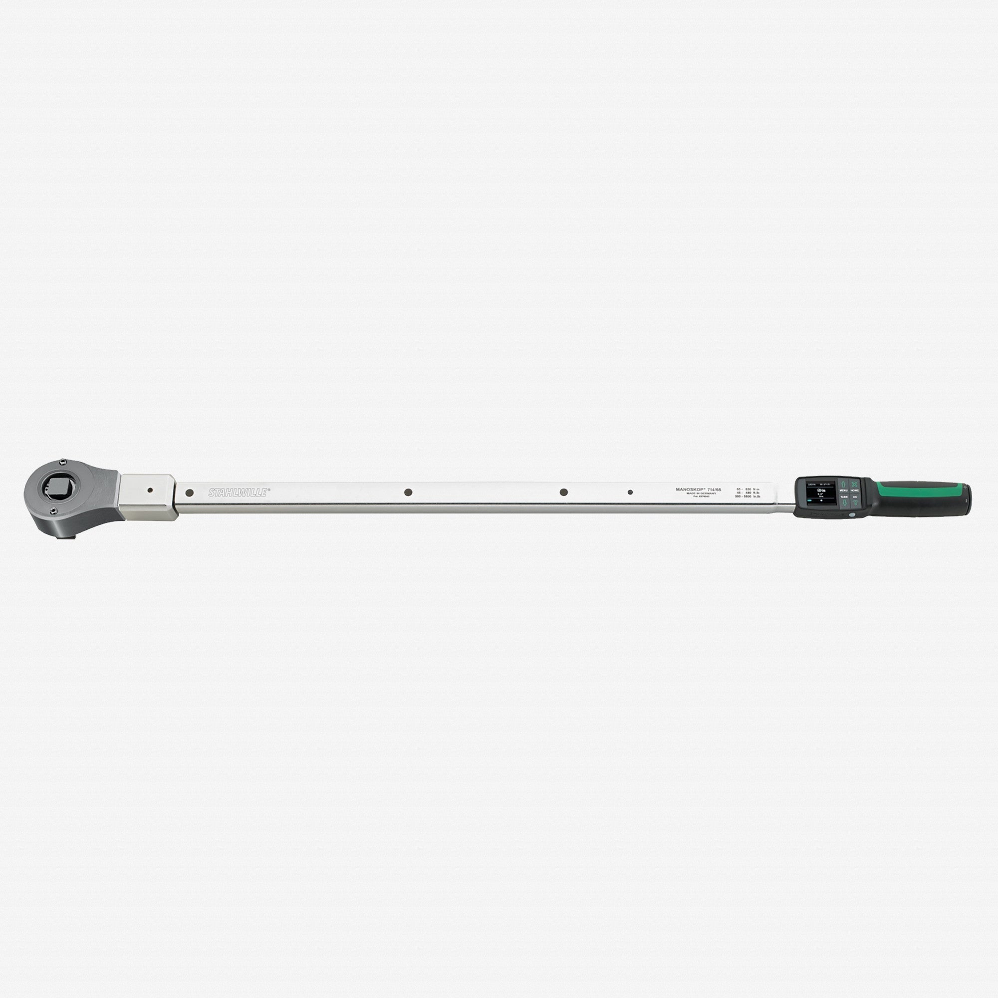 Stahlwille 714R MANOSKOP Tightening Angle Torque Wrench, Size 65; 65-650 Nm, 3/4", 22x28 mm - ST96501065 - KC Tool