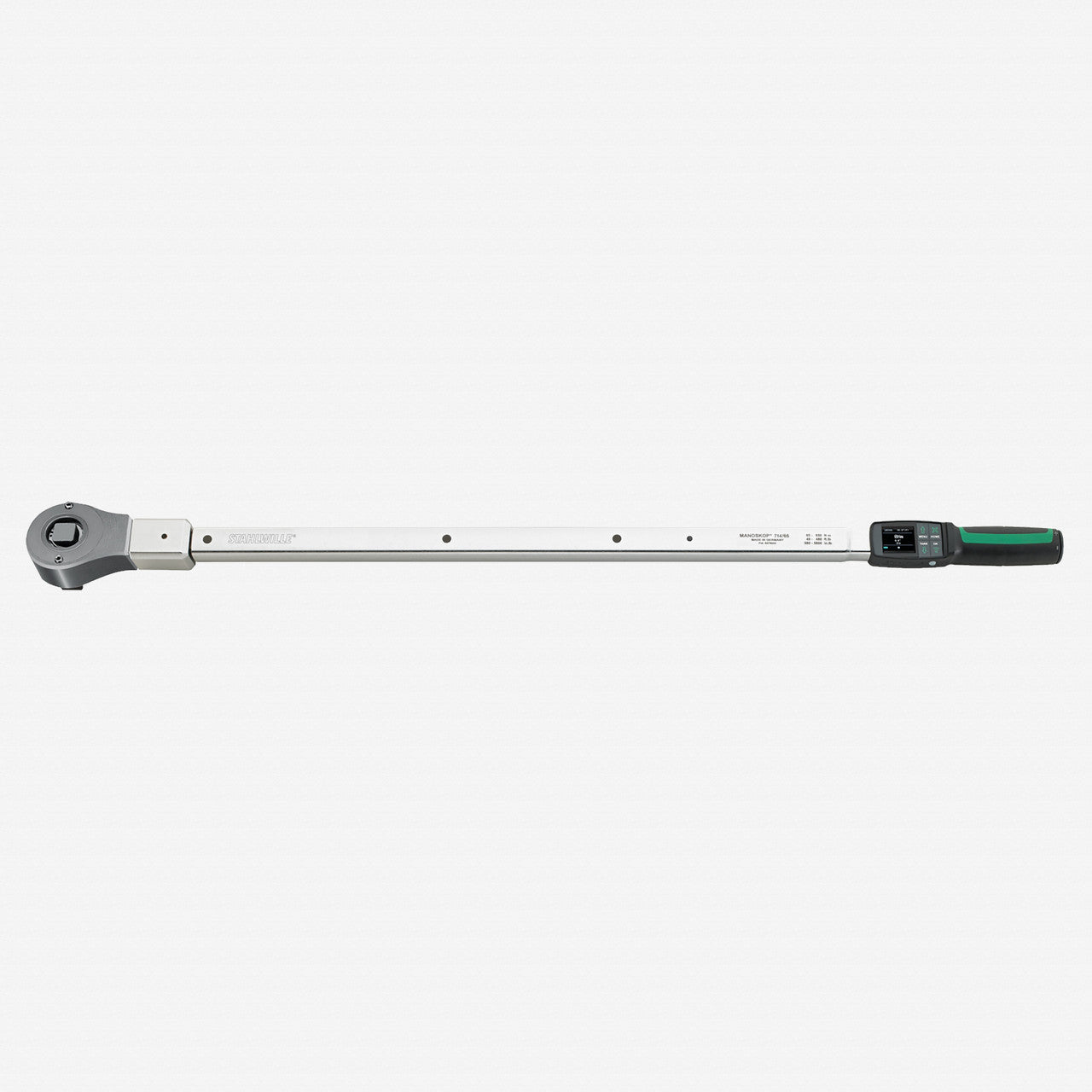 Stahlwille 714R MANOSKOP Tightening Angle Torque Wrench, Size 65; 65 - 650 Nm, 3/4", 22x28 mm - ST96501065 - KC Tool