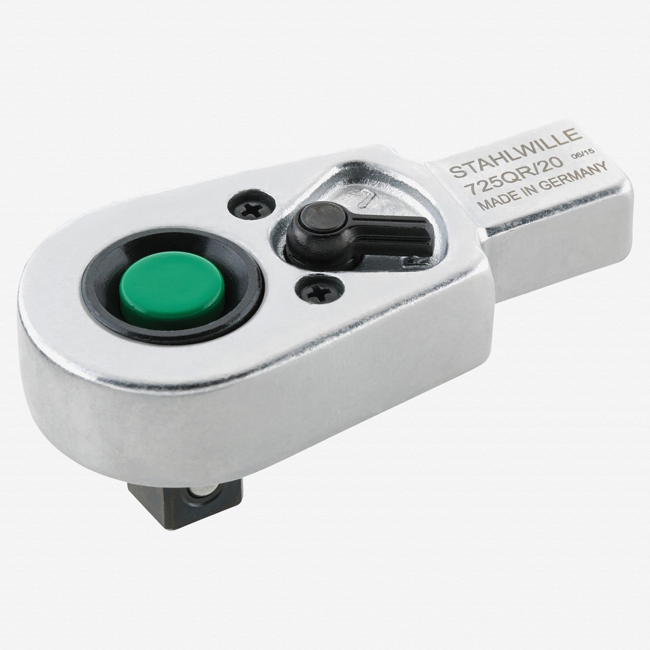 Stahlwille 725QR/20 QuickRelease Ratchet Insert Tool, Size 20, 1/2" Drive, 14x18 mm - ST58253020 - KC Tool