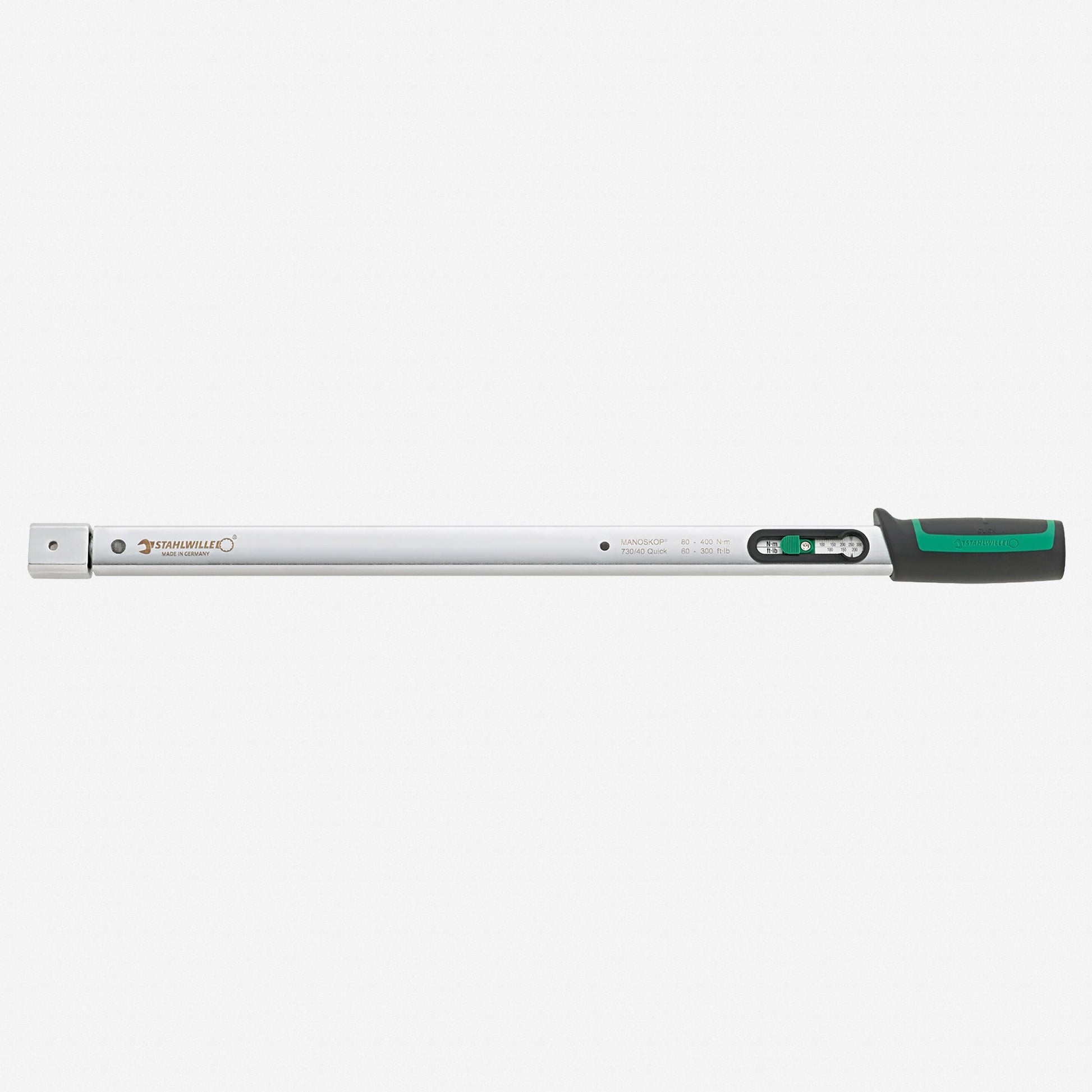 Stahlwille 730 Quick Basic Torque Wrench, Size 40, 80-400 Nm, 14 x 18 mm - ST50184040 - KC Tool