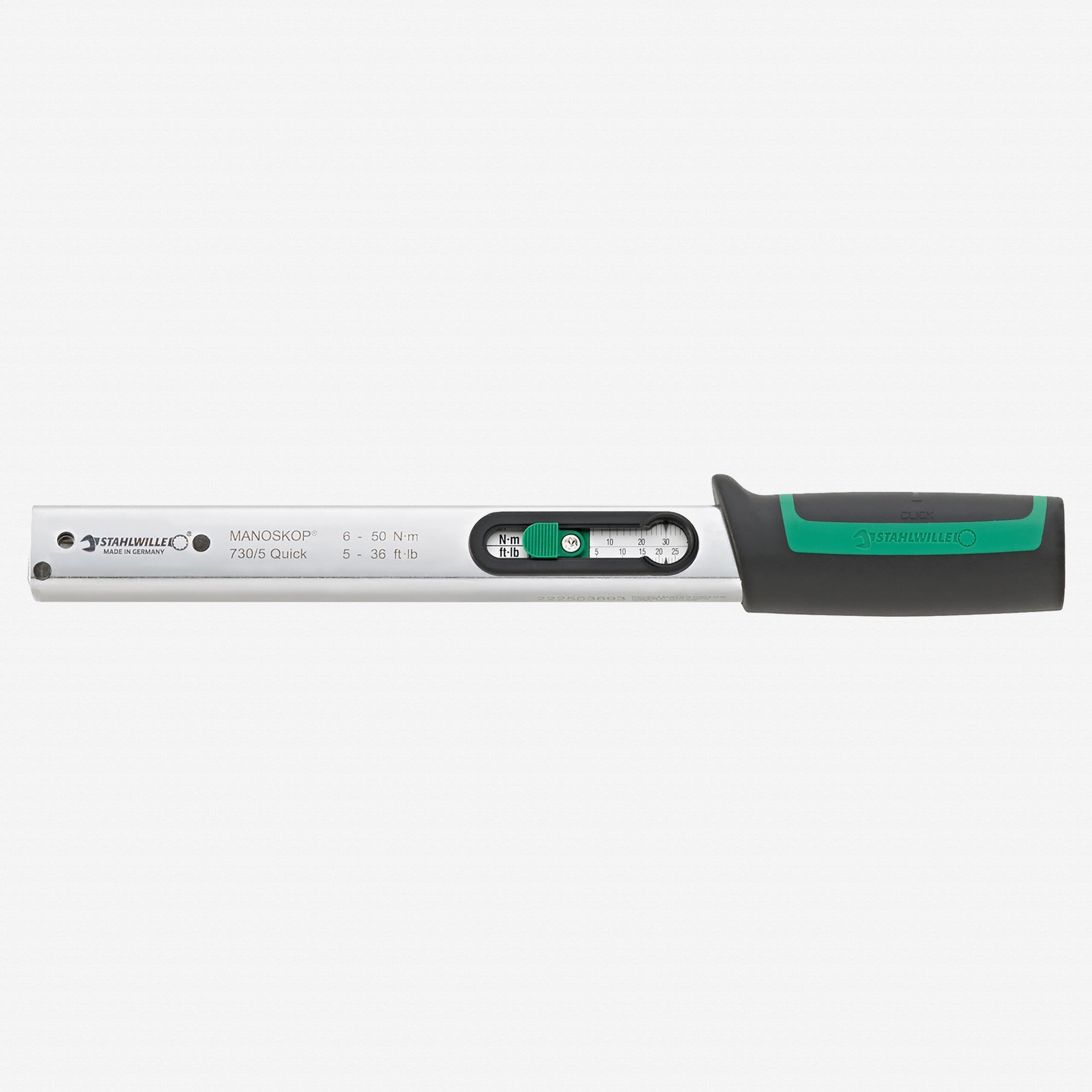 Stahlwille 730 Quick Basic Wrench, Size a/5, 6-50 Nm, 9 x 12 mm - ST50584005 - KC Tool
