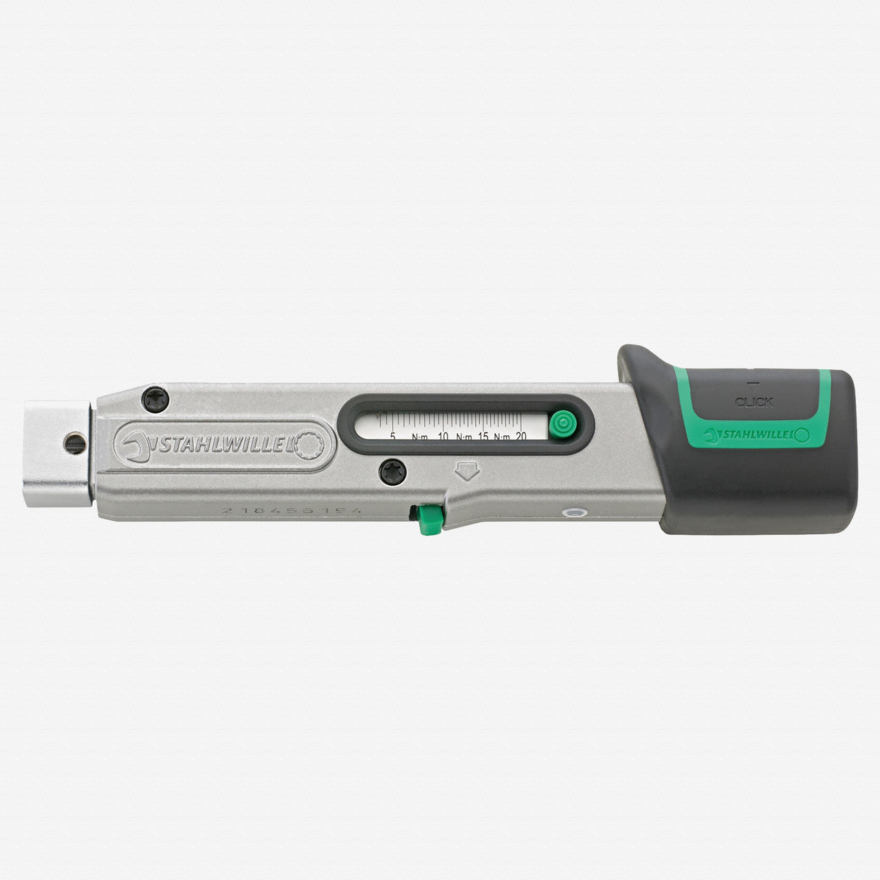 Stahlwille 730 Quick Service MANOSKOP Torque Wrench, Size a/2 - 1, 9 x 12mm, 17.5 - 87.5 in - lb - ST50584001 - KC Tool