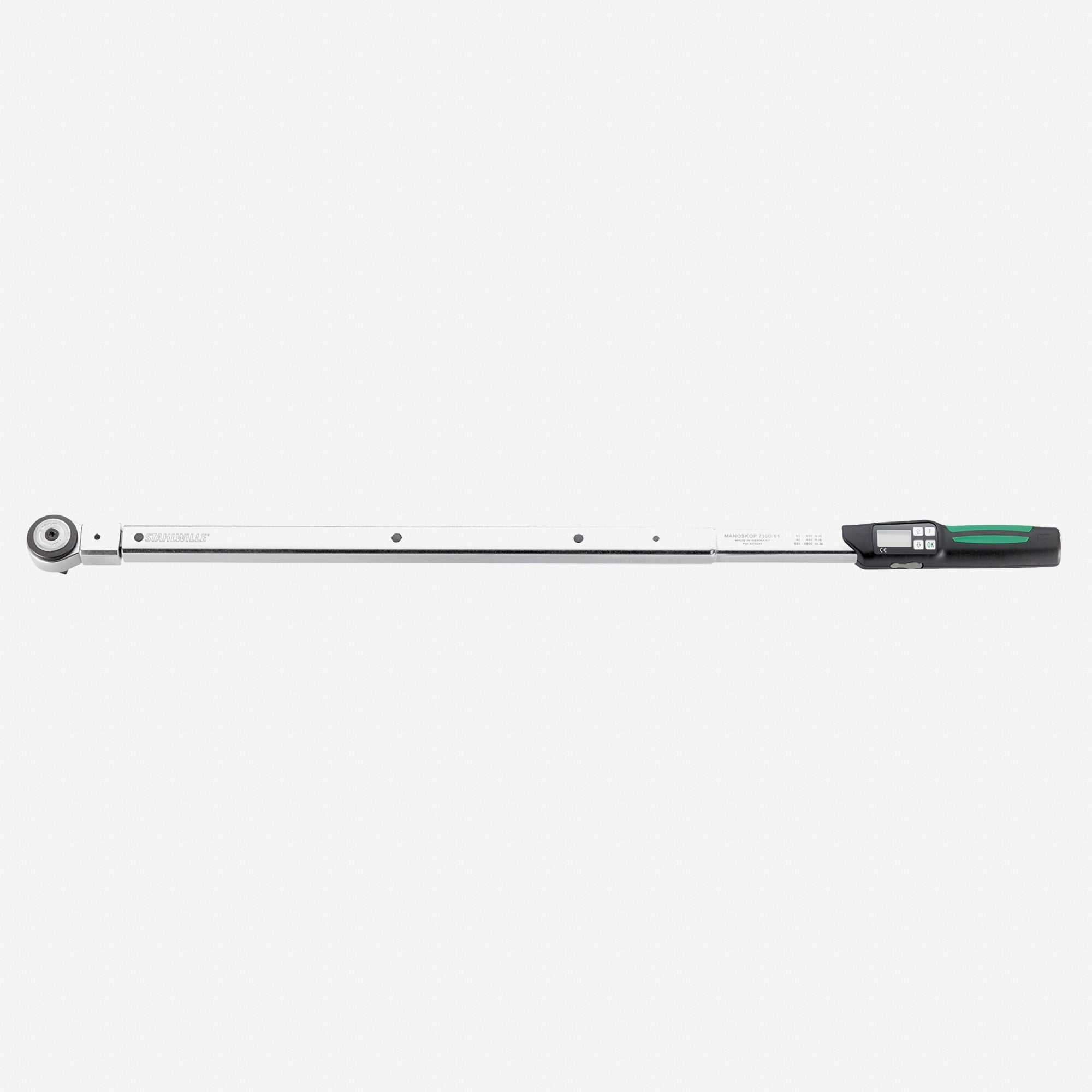 Stahlwille 730D Service/Series MANOSKOP Torque Wrench, size 65*; 65-650 Nm, 14x18 mm - ST96501765 - KC Tool