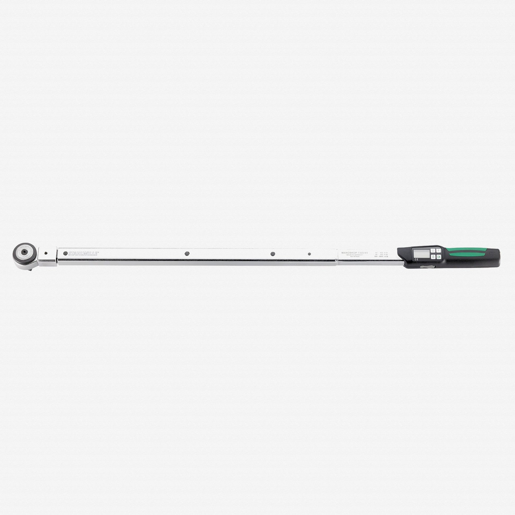 Stahlwille 730D Service/Series MANOSKOP torque wrench, size II/65; 65-650 Nm, 22x28 mm - ST96501965 - KC Tool