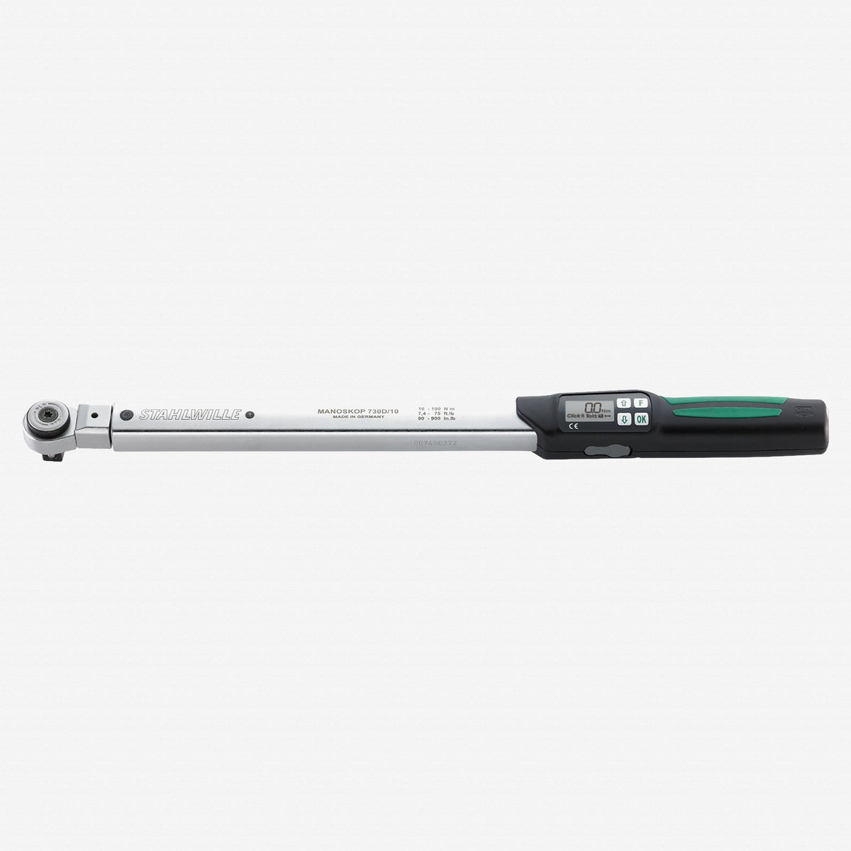 Stahlwille 730DR Service MANOSKOP Digital Torque Wrench, Size 10; 20-100 Nm - ST96501810 - KC Tool