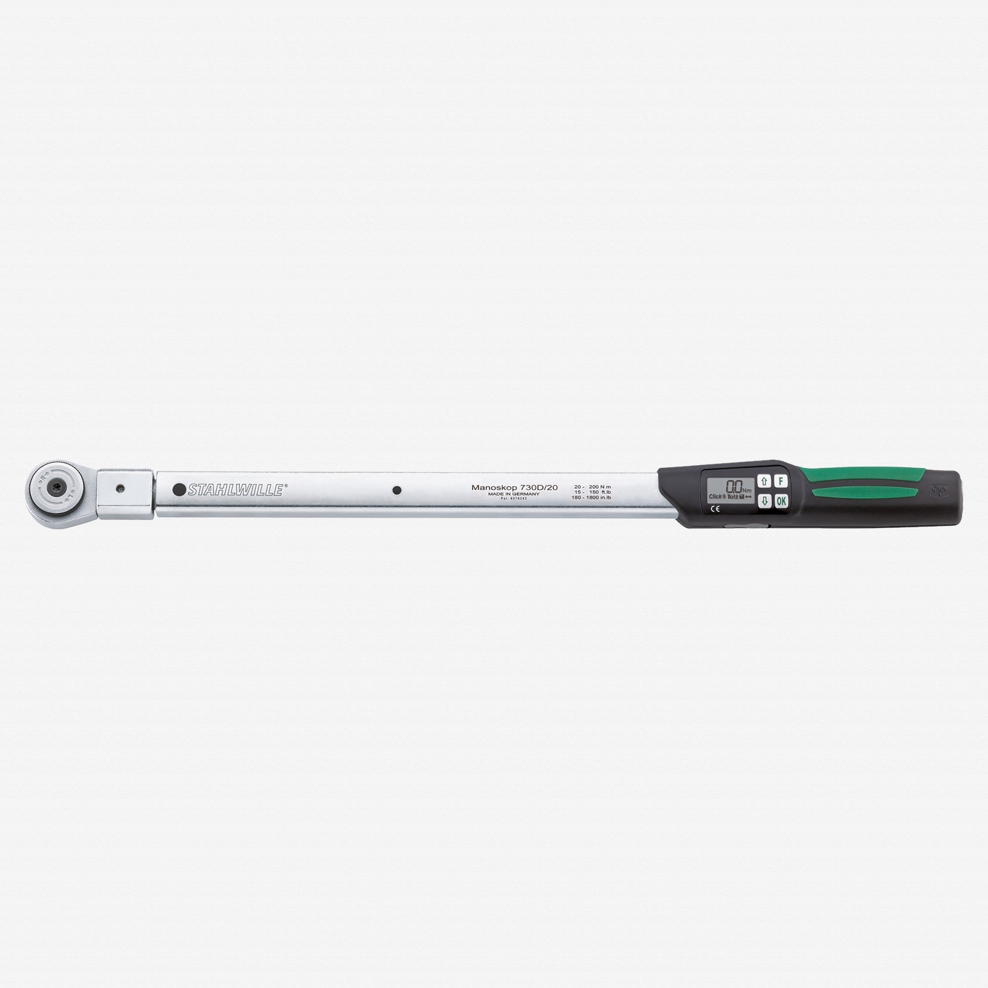 Stahlwille 730DR Service/Series MANOSKOP Torque Wrench, size 80; 80-800 Nm, 22x28 mm - ST96501880 - KC Tool