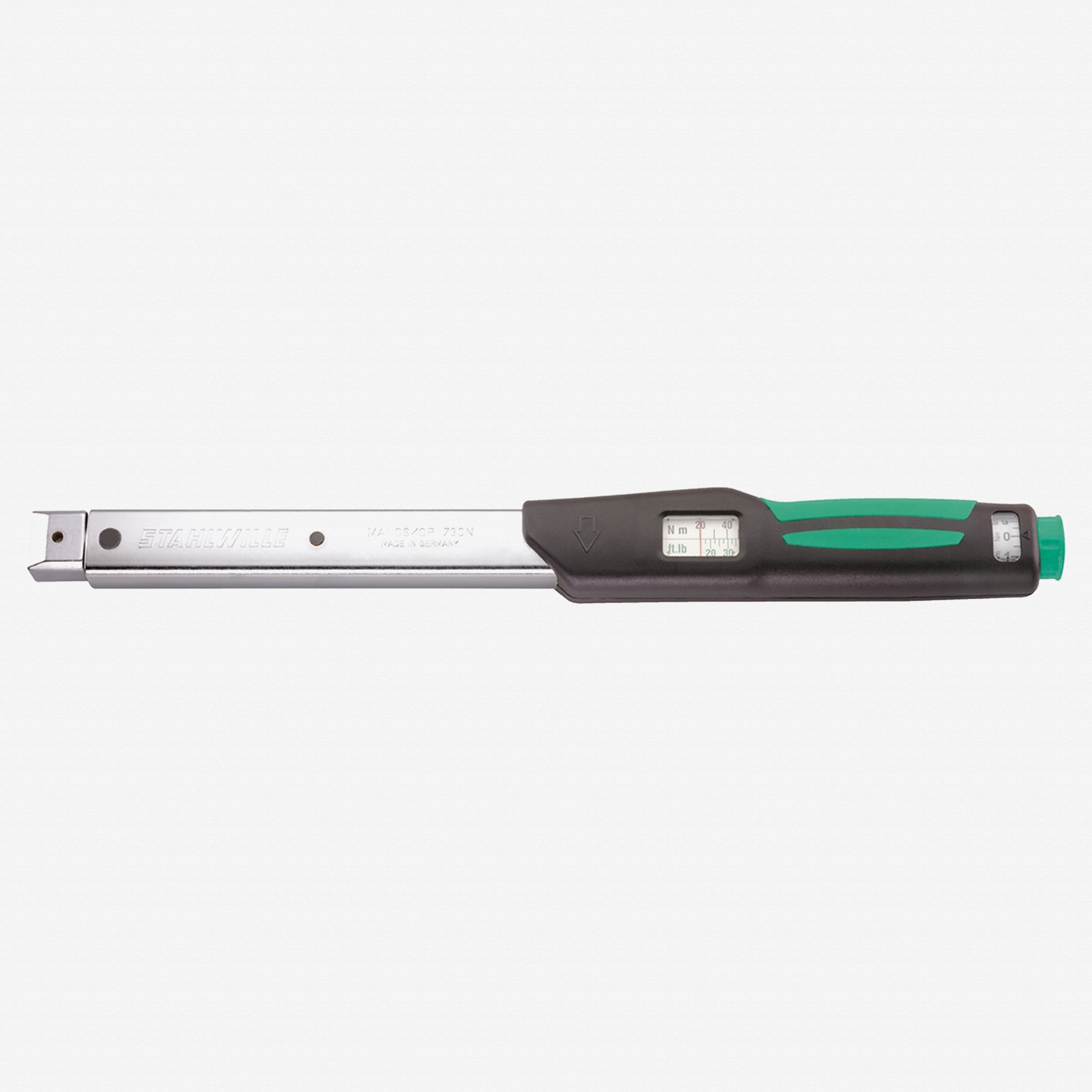 Stahlwille 730N Service MANOSKOP Torque Wrench, Size 10, 9 x 12mm, 20-100 Nm - ST50181010 - KC Tool