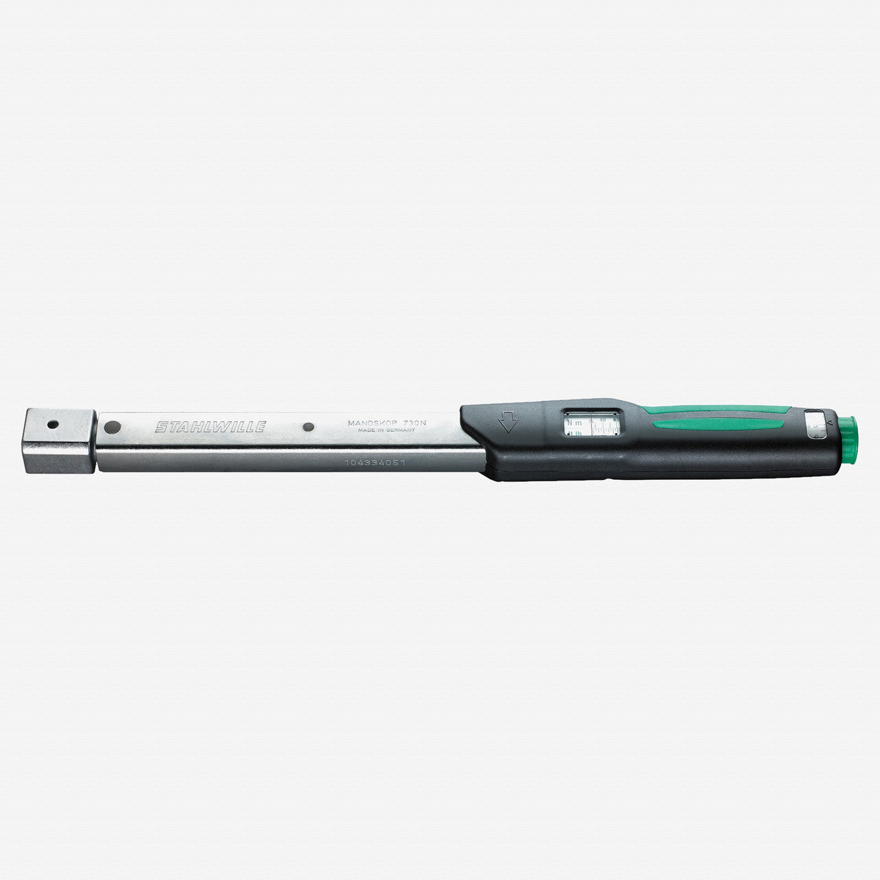 Stahlwille 730N Service MANOSKOP Torque Wrench, Size 12, 14 x 18mm, 25 - 130 Nm - ST50181012 - KC Tool