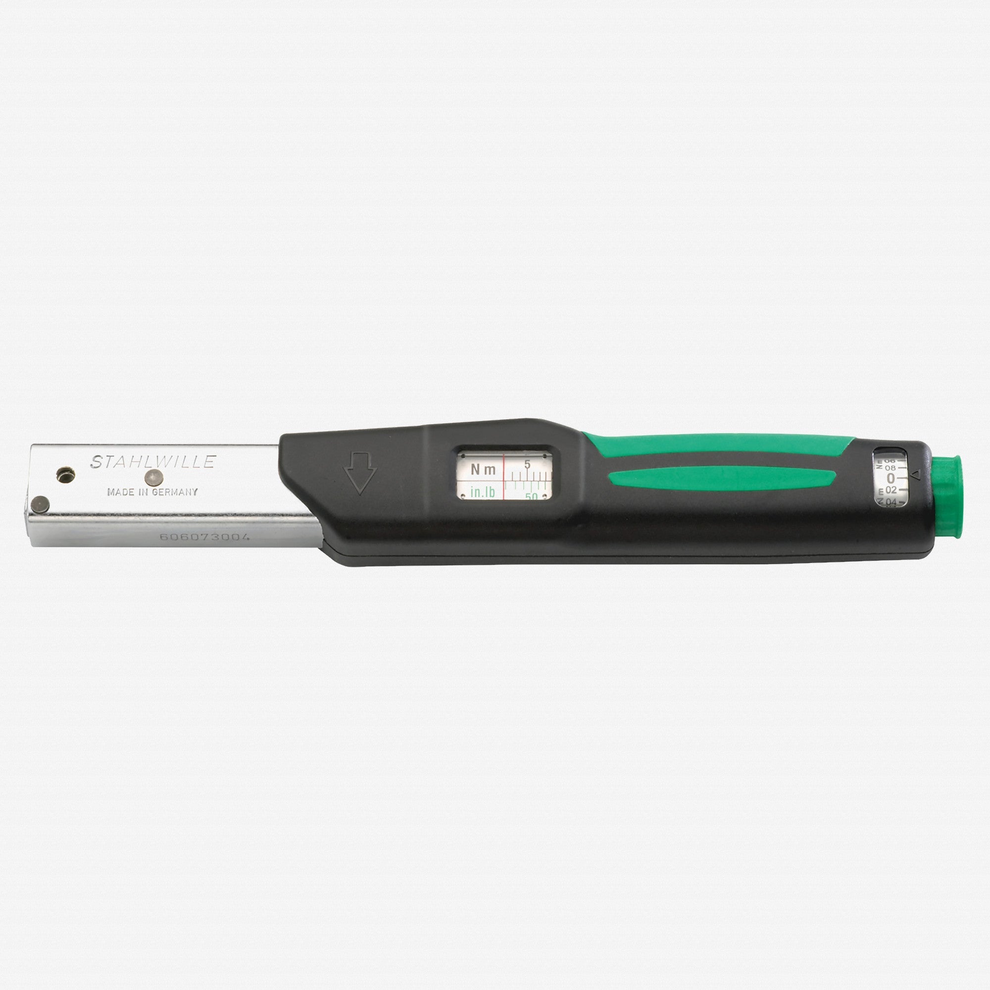 Stahlwille 730N Service MANOSKOP Torque Wrench, Size a/2, 9 x 12mm, 40-180 in-lb - ST50581102 - KC Tool