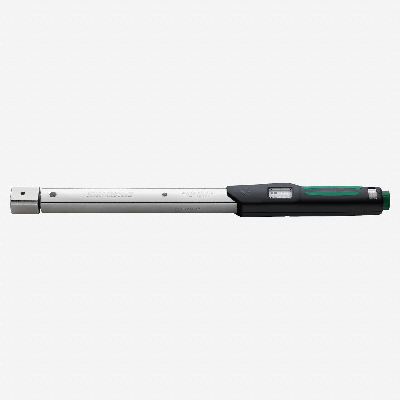 Stahlwille 730N Service MANOSKOP Torque Wrench, Size a/40, 14 x 18mm, 60 - 300 ft - lb - ST50581040 - KC Tool
