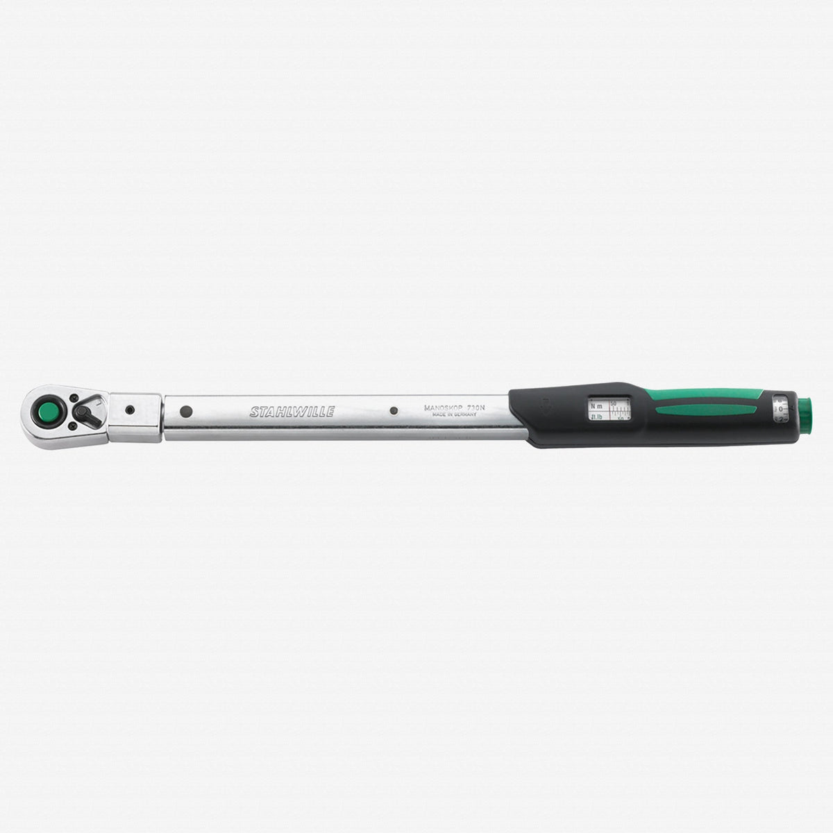 Stahlwille 730NR Service MANOSKOP Torque Wrench, Size 20QR FK; 40-200 Nm - ST96502120 - KC Tool