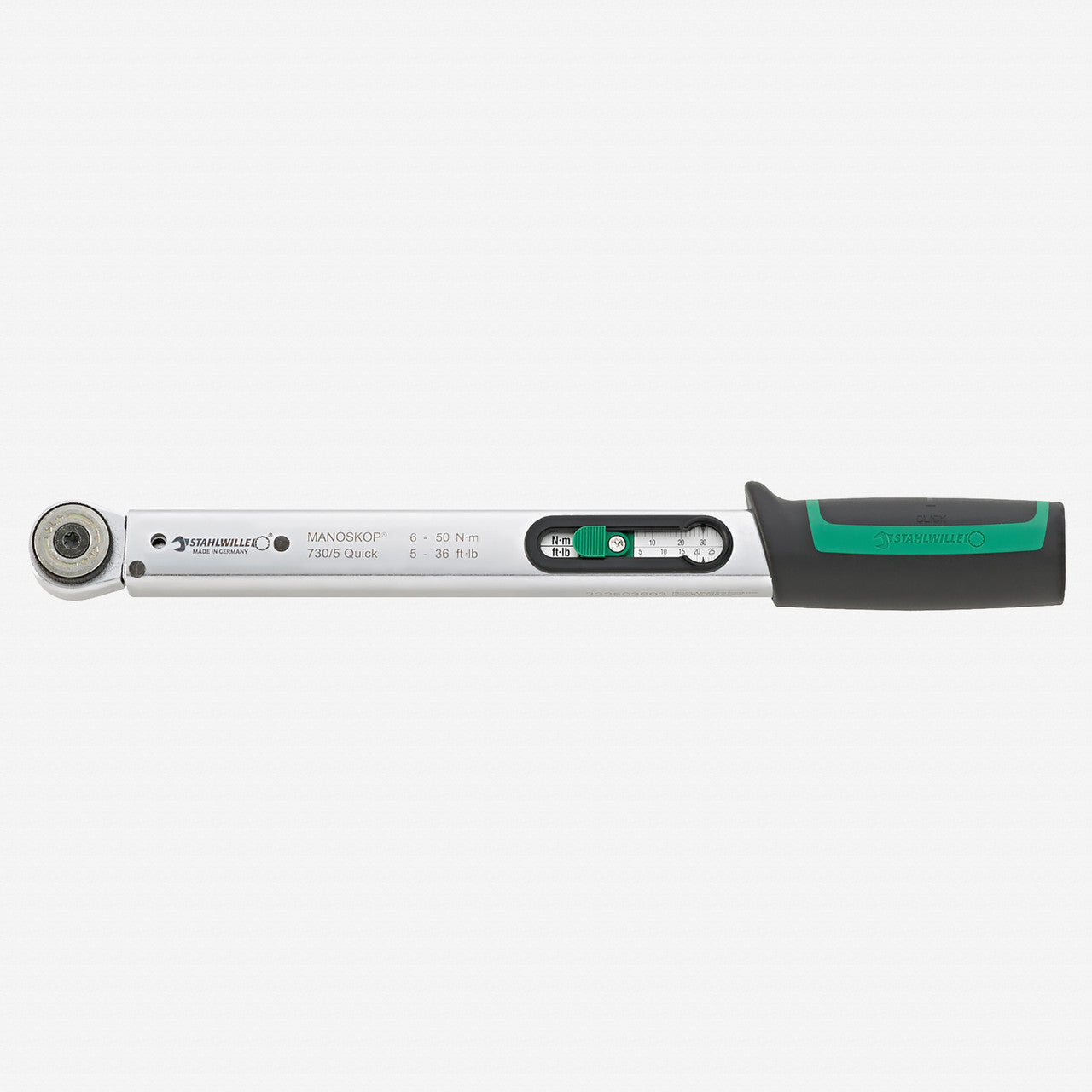 Stahlwille 730R/2 SERVICE - MANOSKOP 3/8" Torque Wrench, 4 - 20 Nm - ST96504002 - KC Tool