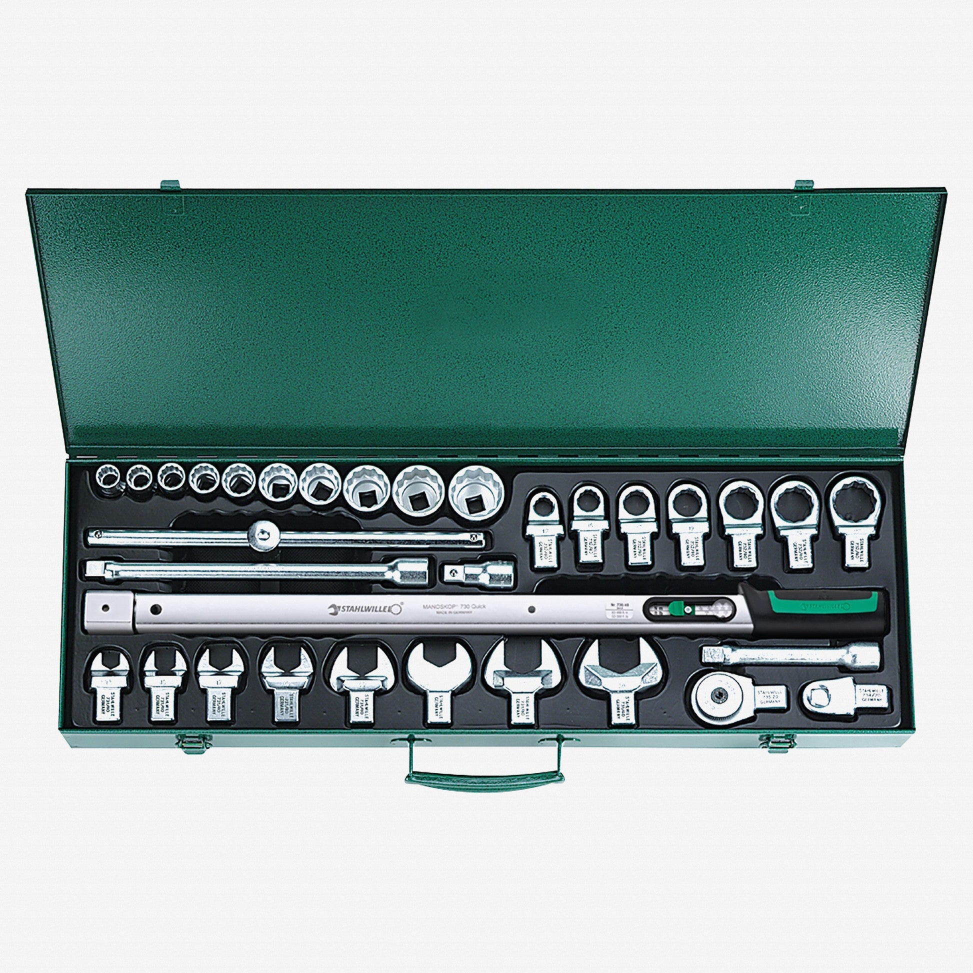 Stahlwille 730R/40/32 Torque Wrench Set, 32 Pieces - ST96502053 - KC Tool