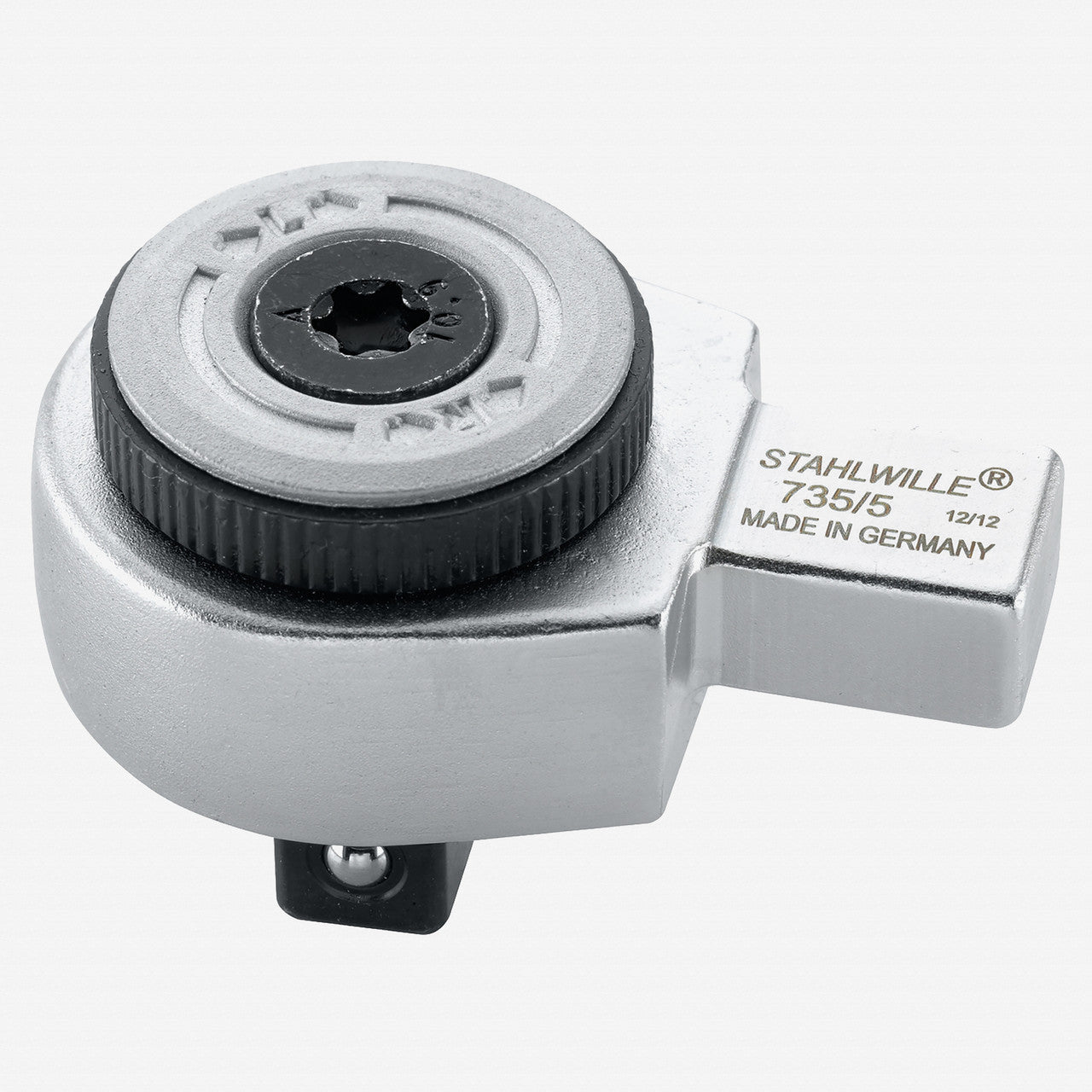 Stahlwille 735 3/8" Fine Tooth Ratchet Insert Tool, 3/8" Drive, Size 5, 9x12 mm - ST58250005 - KC Tool