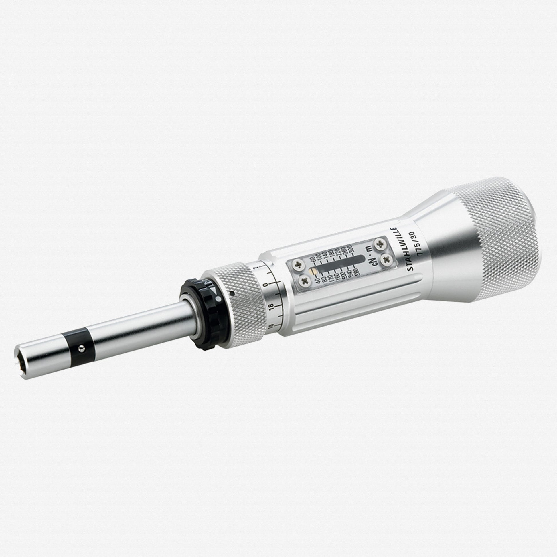 Stahlwille 775 TORSIOMAX Torque Screwdriver for 1/4" Hex Bit, Size 12, 20-120 cNm - ST51060012 - KC Tool