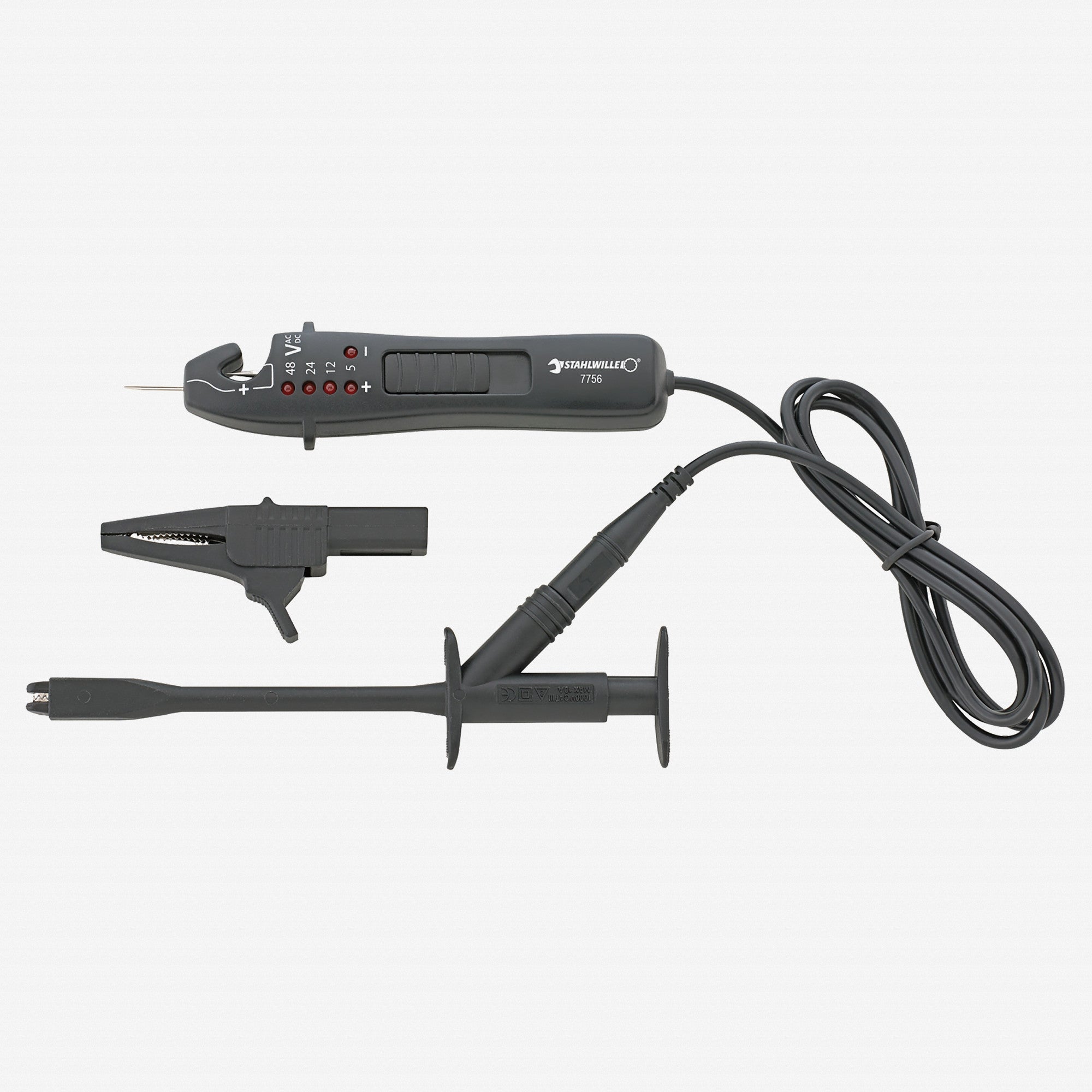 Stahlwille 7756 Automotive Voltage Tester (complete set) - ST77560002 - KC Tool