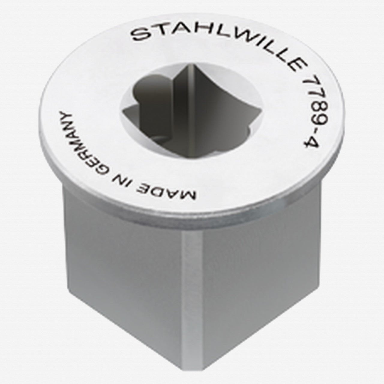 Stahlwille 7789 - 4 Square Drive Adaptor, 1/4" Socket, 1/2" Plug - ST58524090 - KC Tool