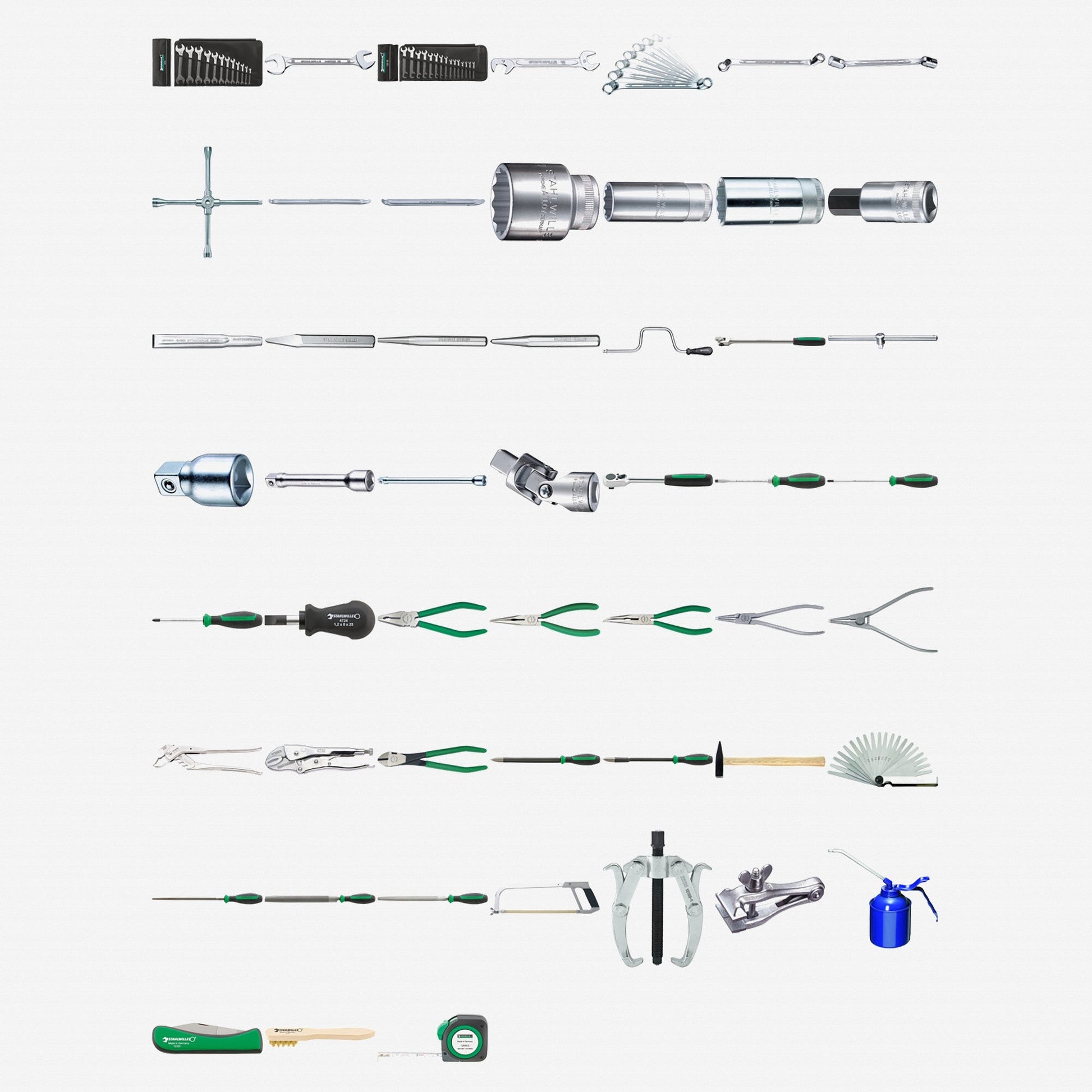 Stahlwille 801N Large tool set - ST97841210 - KC Tool