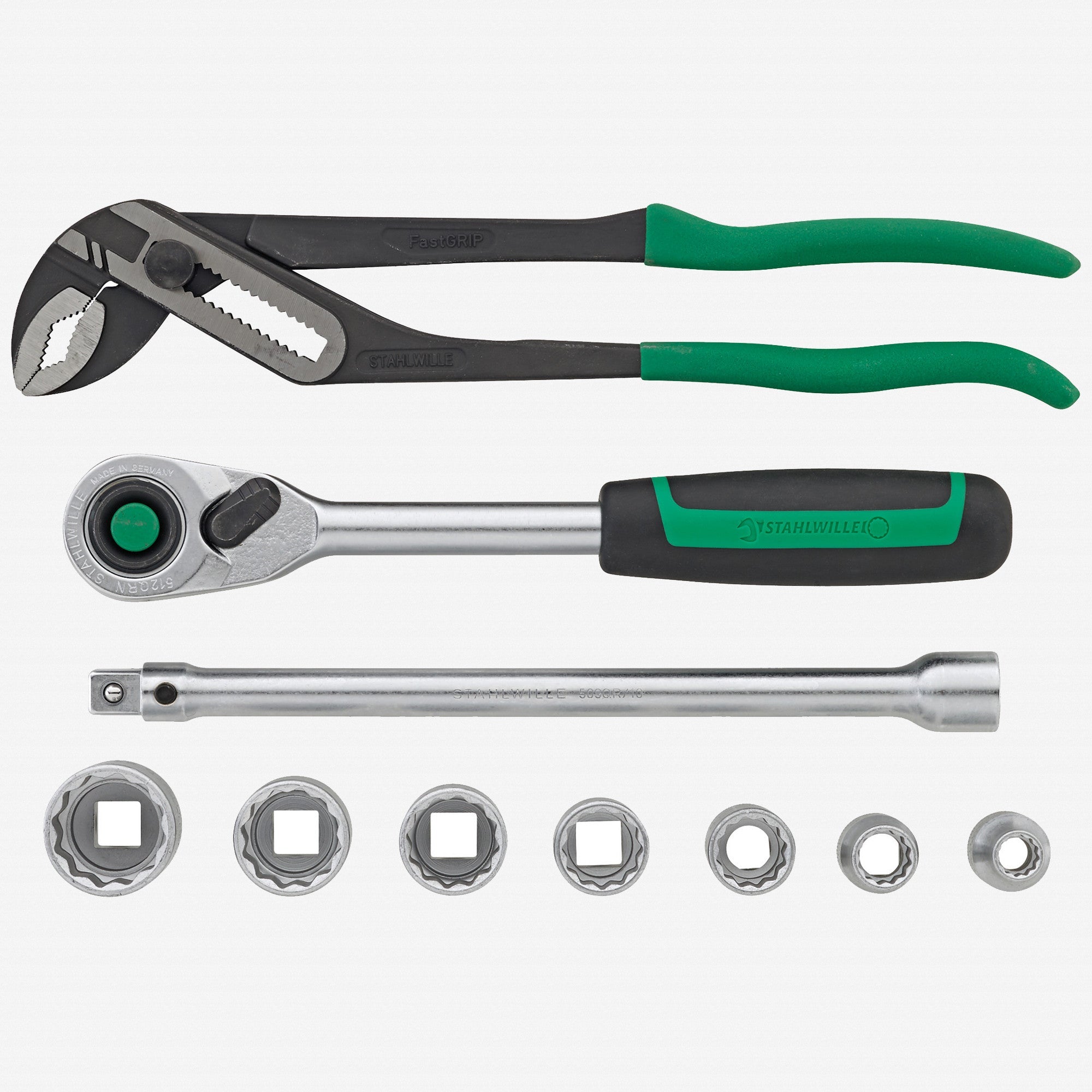 Stahlwille AGRARSET MOBIL Agricultural Maintenance Expansion Set, 10 Pieces - ST96830278 - KC Tool