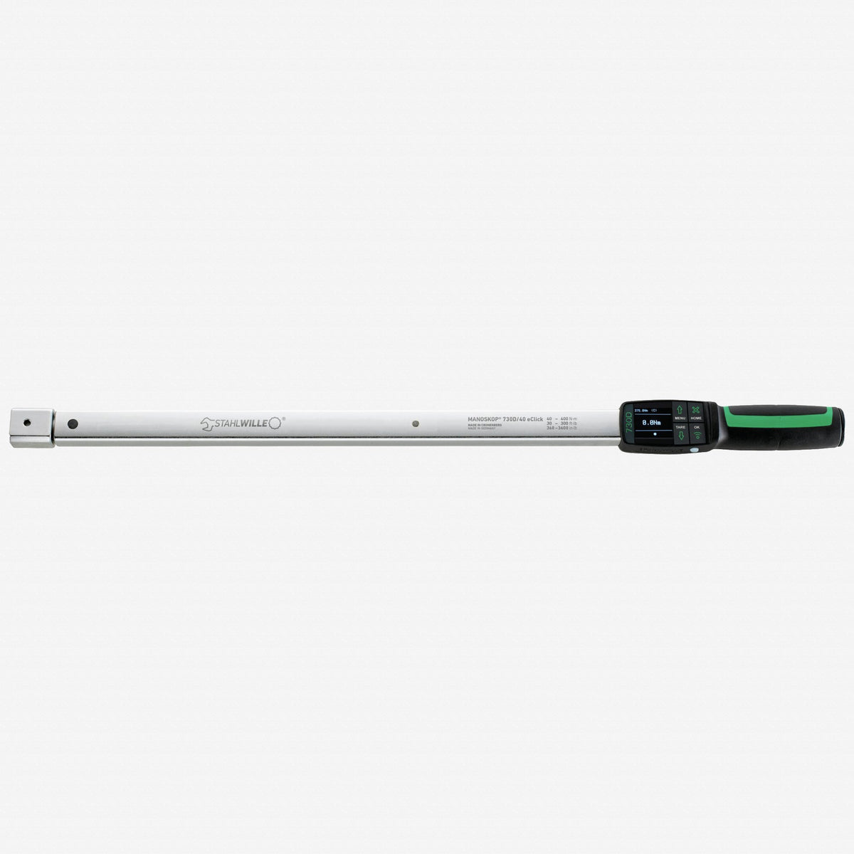Stahlwille MANOSKOP 730D/40 eClick Electromechanical Torque Wrench, 40 - 400 Nm - ST96501440 - KC Tool