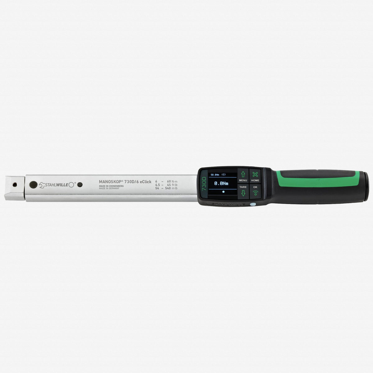 Stahlwille MANOSKOP 730D/6 eClick Electromechanical Torque Wrench, 6 - 60 Nm - ST96501406 - KC Tool
