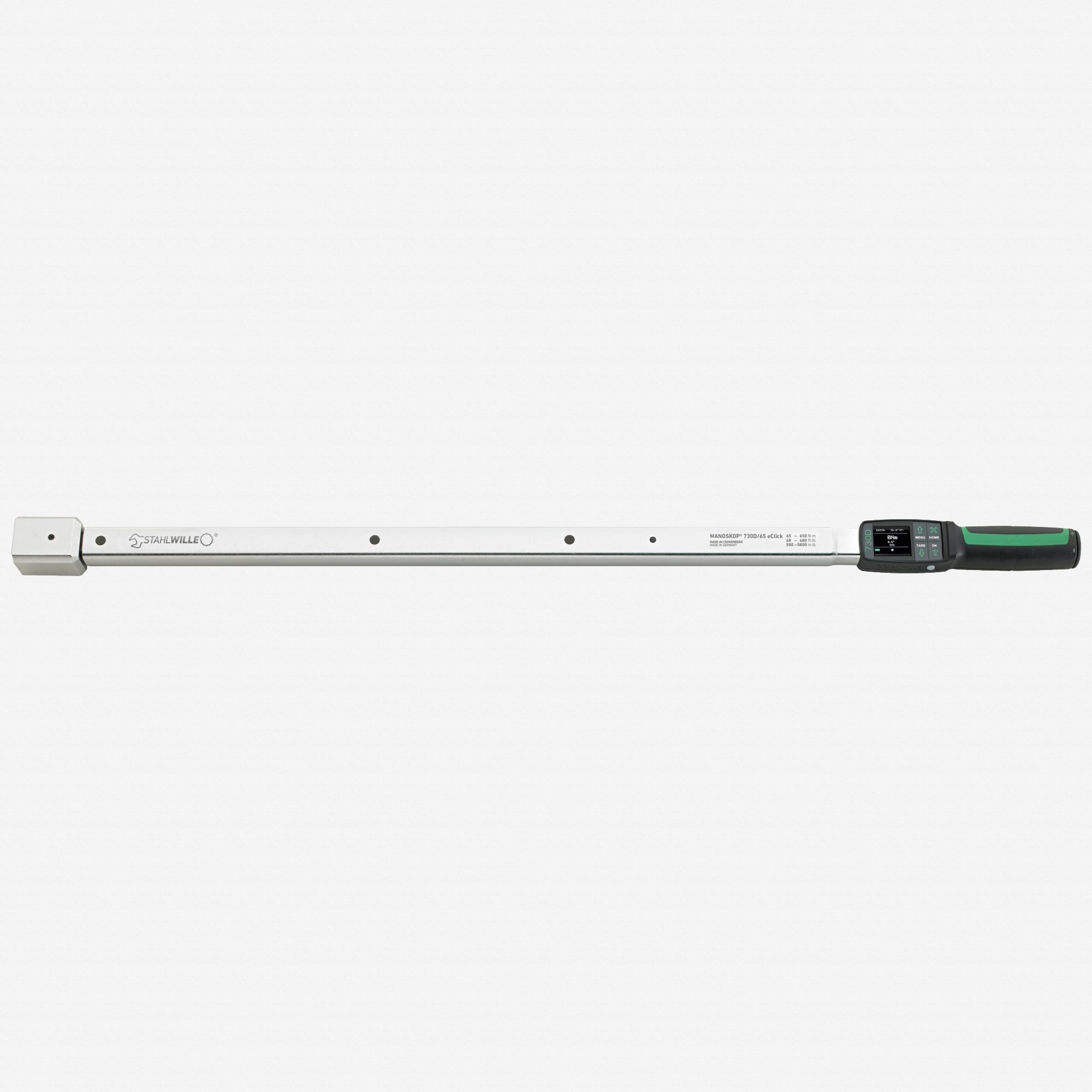 Stahlwille MANOSKOP 730D/65 eClick Electromechanical Torque Wrench, 65 - 650 Nm - ST96501465 - KC Tool