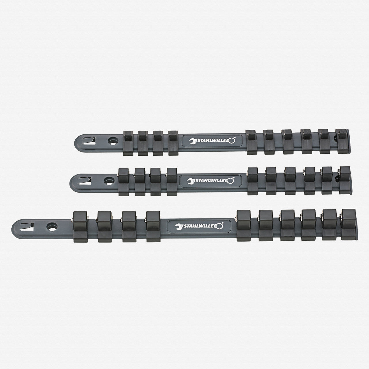 Stahlwille Plastic Socket Strip Set, 3 Pieces, Empty - ST96003010 - KC Tool