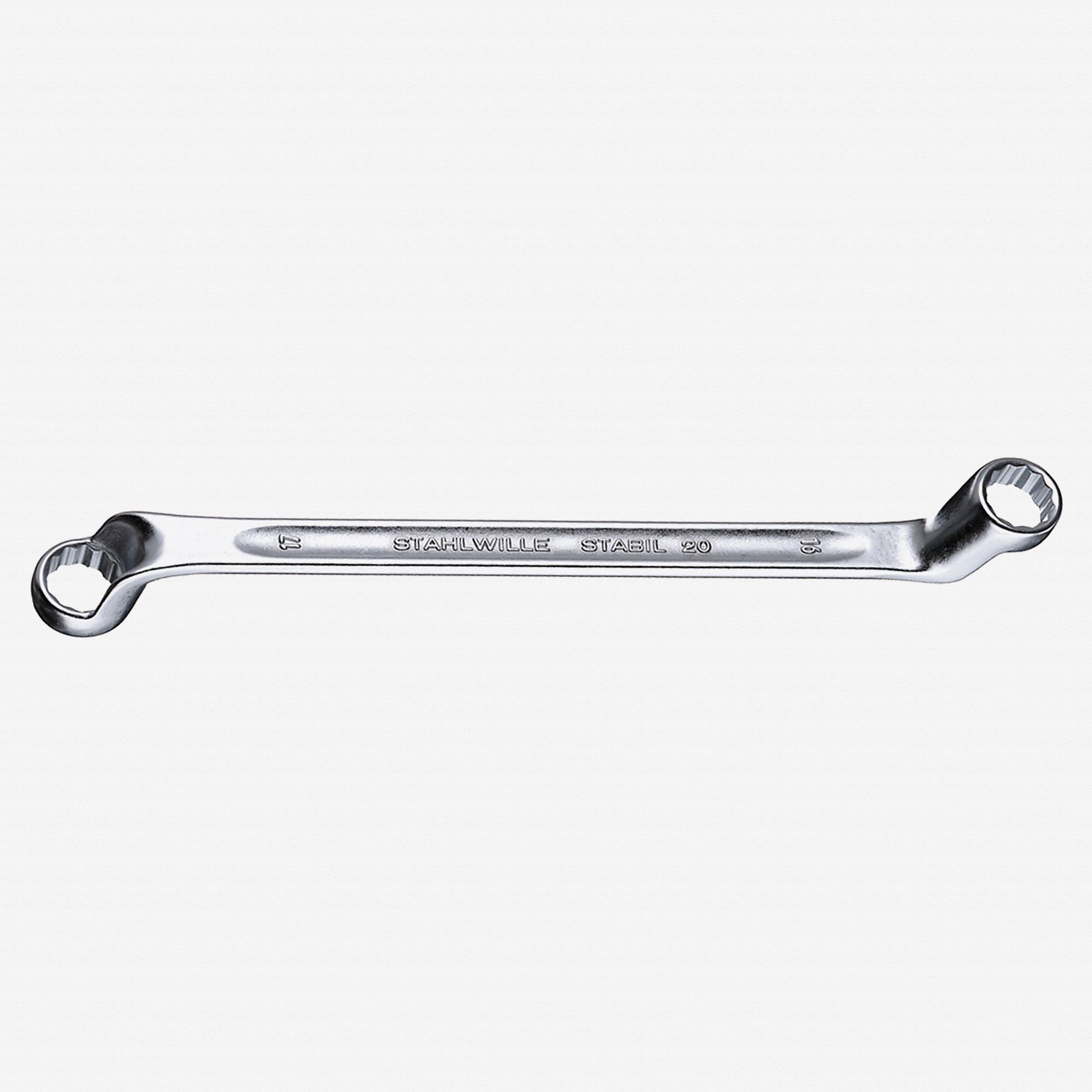 Stahlwille STABIL 20 Deep Offset Double Box End Wrench, 20 x 22 mm - ST41042022 - KC Tool