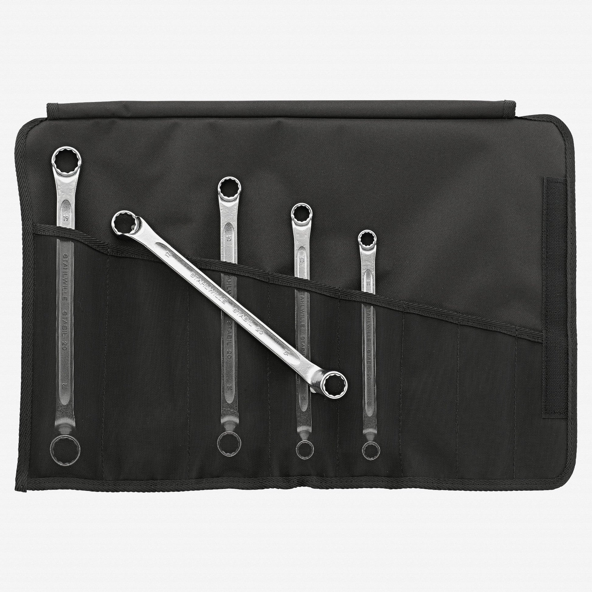Stahlwille STABIL 20/12 Double Ended Ring Spanner Set, Metric, 6 - 32 mm, 12 Pieces - ST96410406 - KC Tool