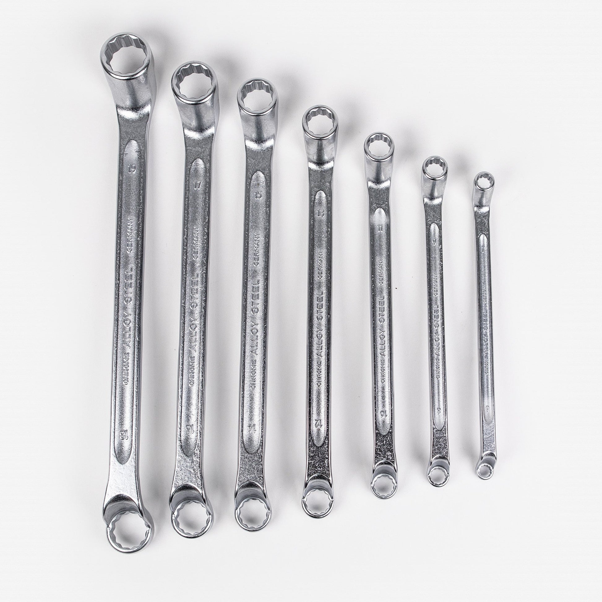 Stahlwille STABIL 20/7N Double-ended Ring Spanner Set, Metric, 6 - 19 mm, 7 Pieces - ST96410408 - KC Tool