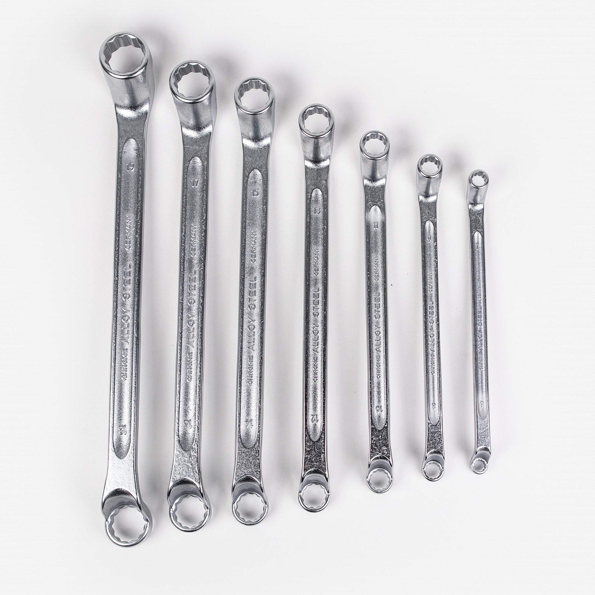 Stahlwille STABIL 20/7N Double-ended Ring Spanner Set, Metric, 6 - 19 mm, 7 Pieces - ST96410408 - KC Tool