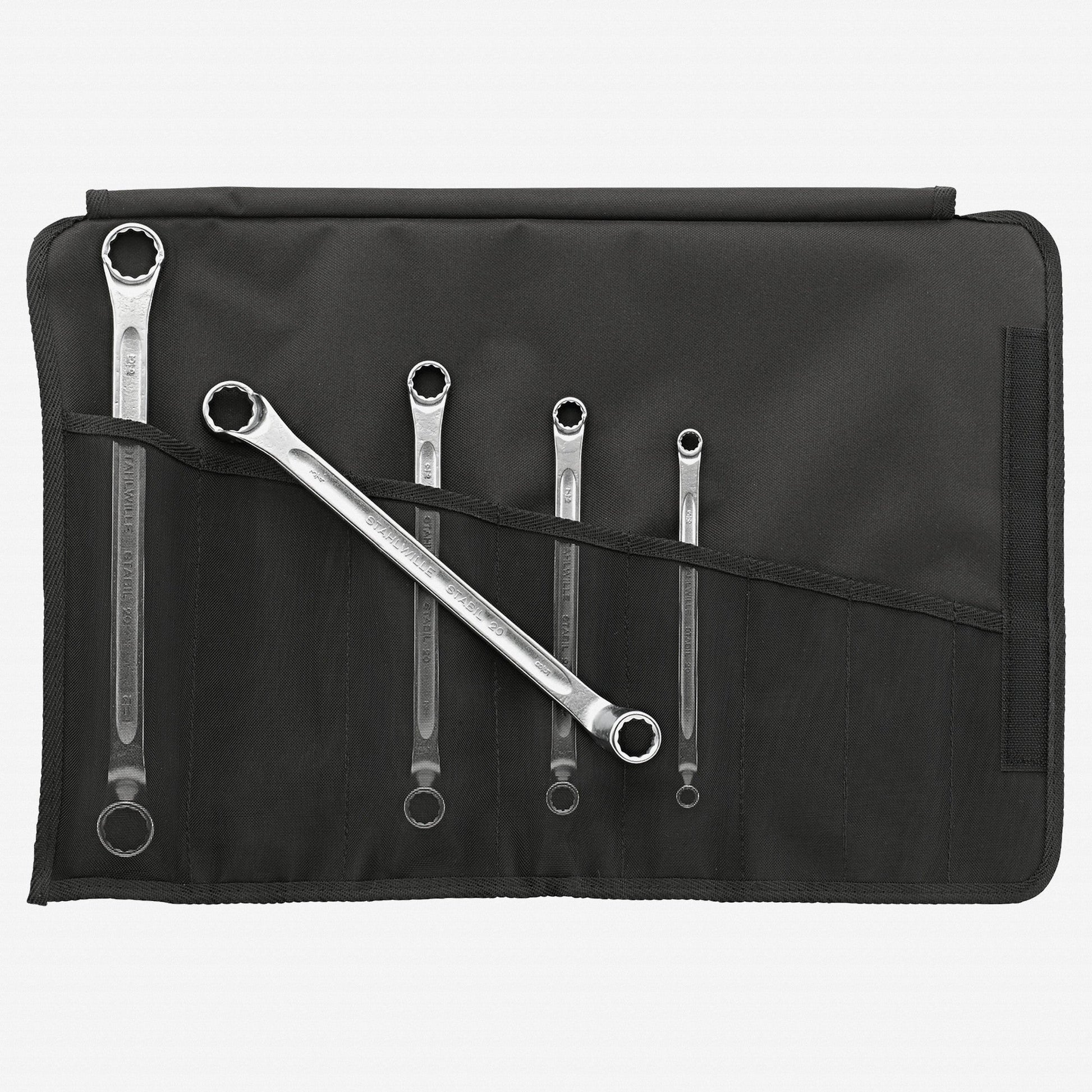 Stahlwille STABIL 20a/6 Double-ended Ring Spanner Set, SAE, 6 Pieces - ST96414402 - KC Tool