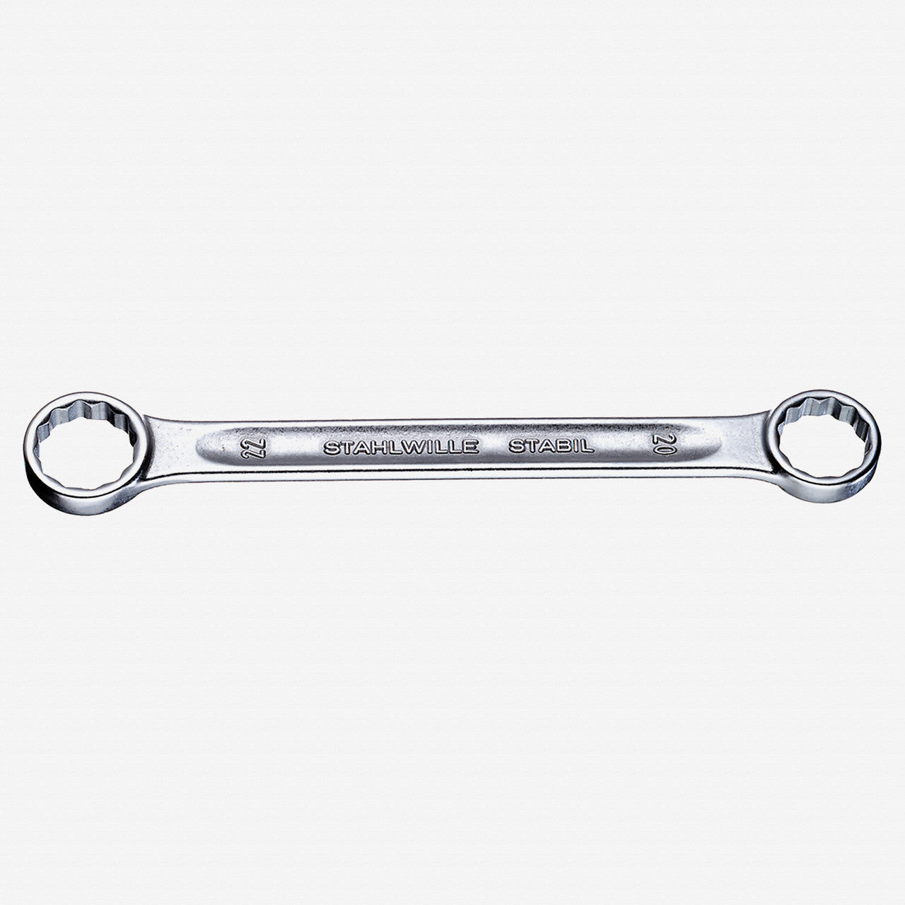 Stahlwille STABIL 21 Flat Double Box End Wrench, 20 x 22 mm - ST41052022 - KC Tool