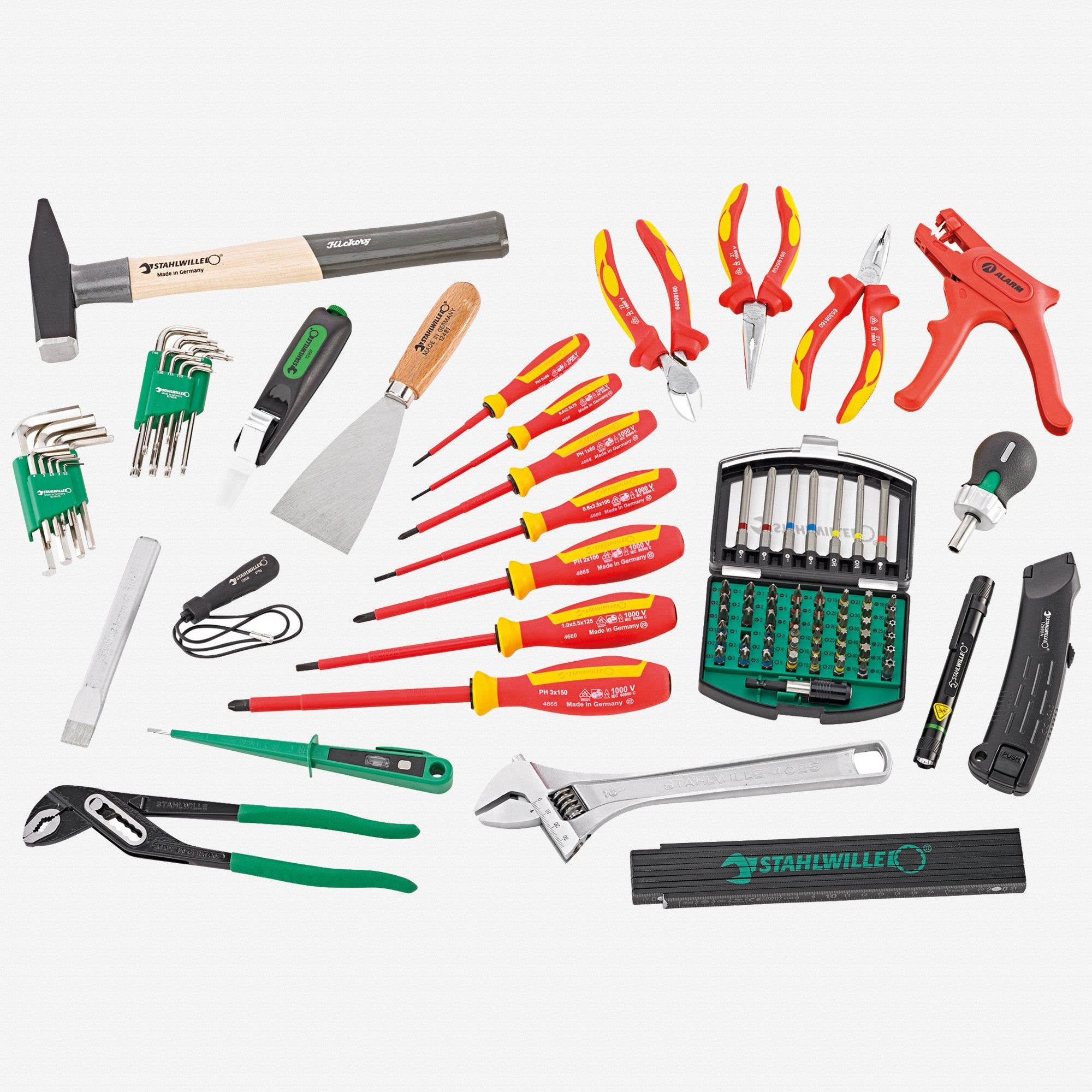 Stahlwille STW L-BOXX Elektrikset Electrician's Tool Set in L-Boxx, 97 Pieces - ST97830702 - KC Tool