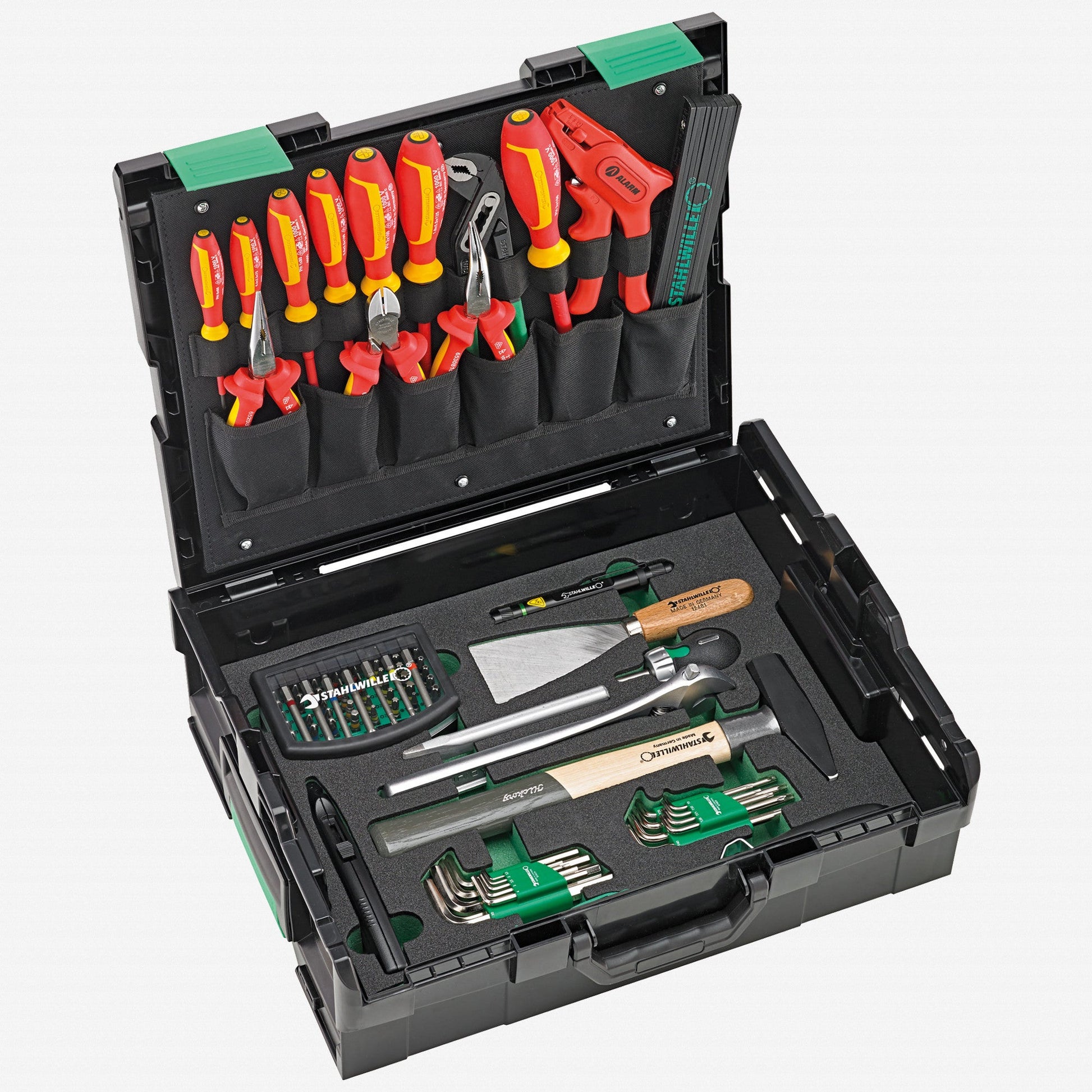 Stahlwille STW L-BOXX Elektrikset Electrician's Tool Set in L-Boxx, 97 Pieces - ST97830702 - KC Tool