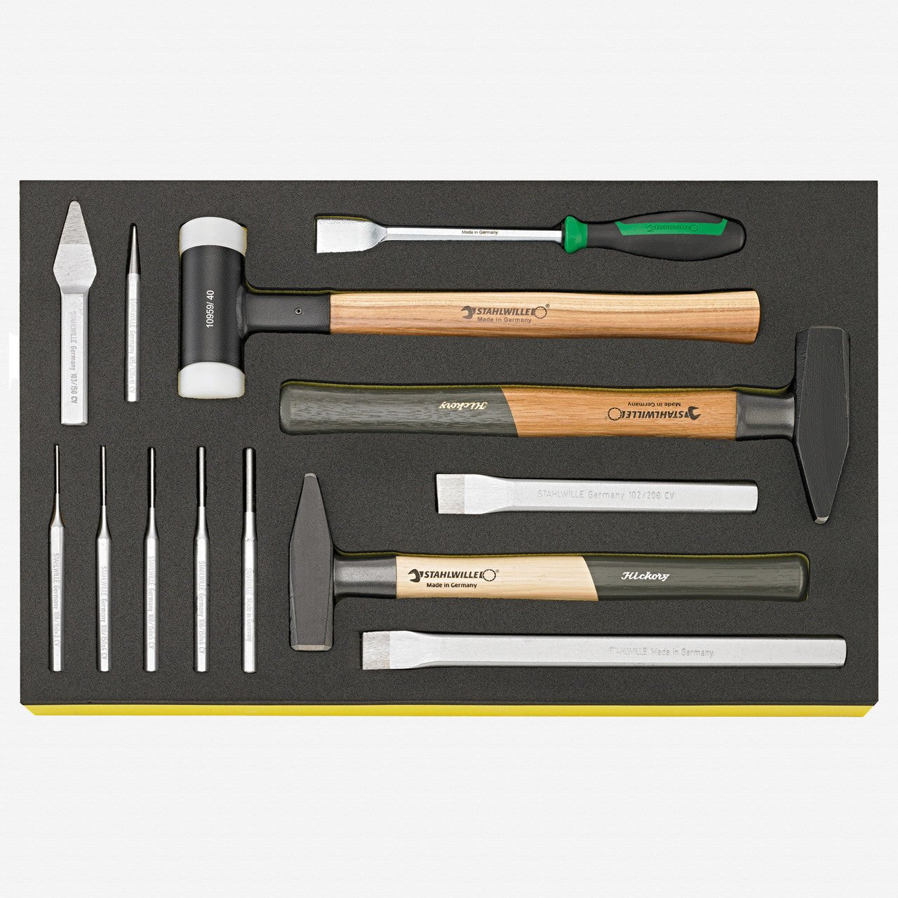 Stahlwille TCS 102 - 108/10959/10961/12718/13 Striking Tool Set, 13 Pieces - ST96830223 - KC Tool