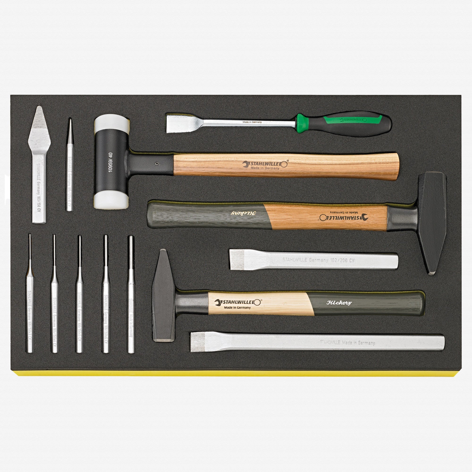 Stahlwille TCS 102-108/10959/10961/12718/13 Striking Tool Set, 13 Pieces - ST96830223 - KC Tool