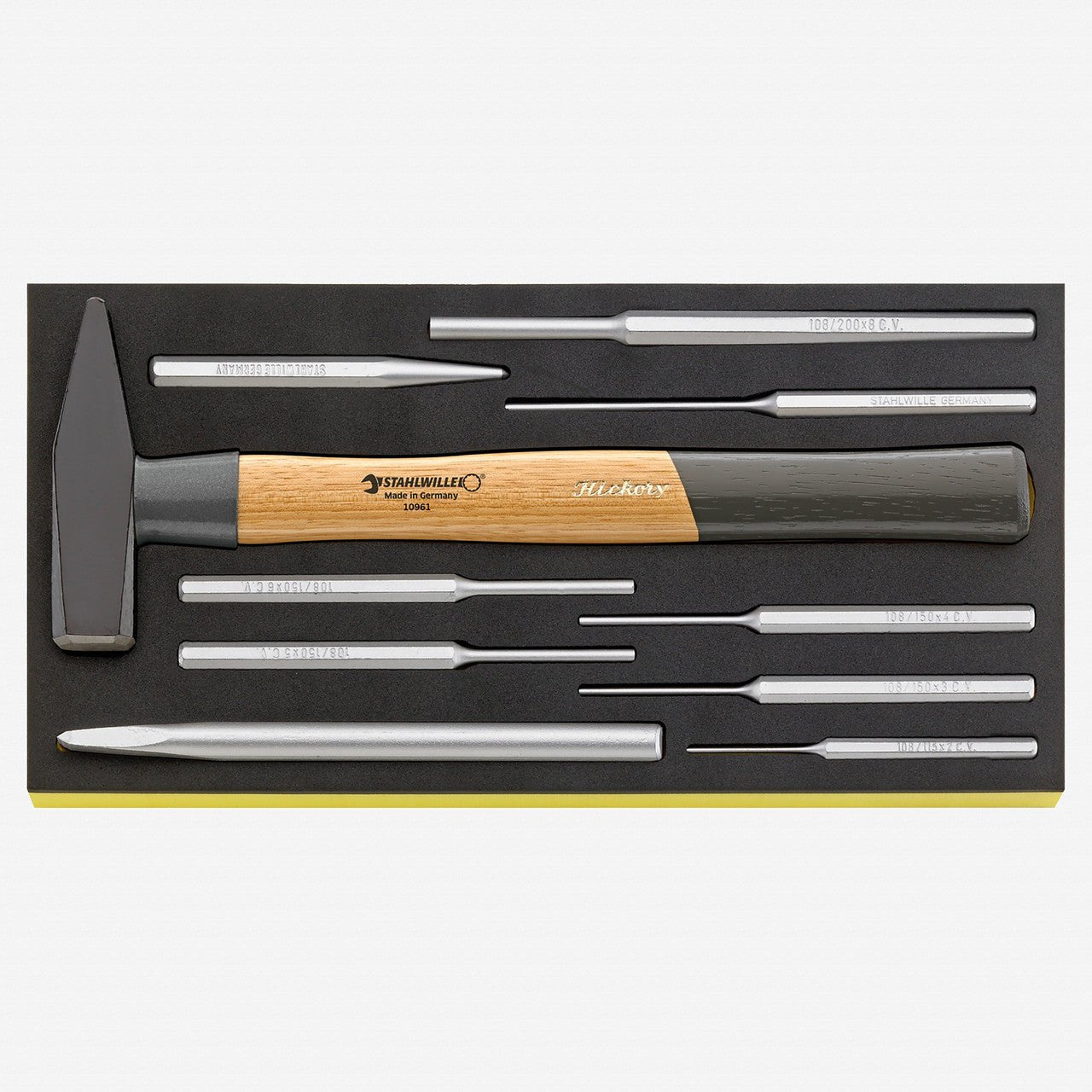 Stahlwille TCS 102 - 108/10960/10 Striking Tool Set in TCS Inlay, 10 Pieces - ST96830361 - KC Tool