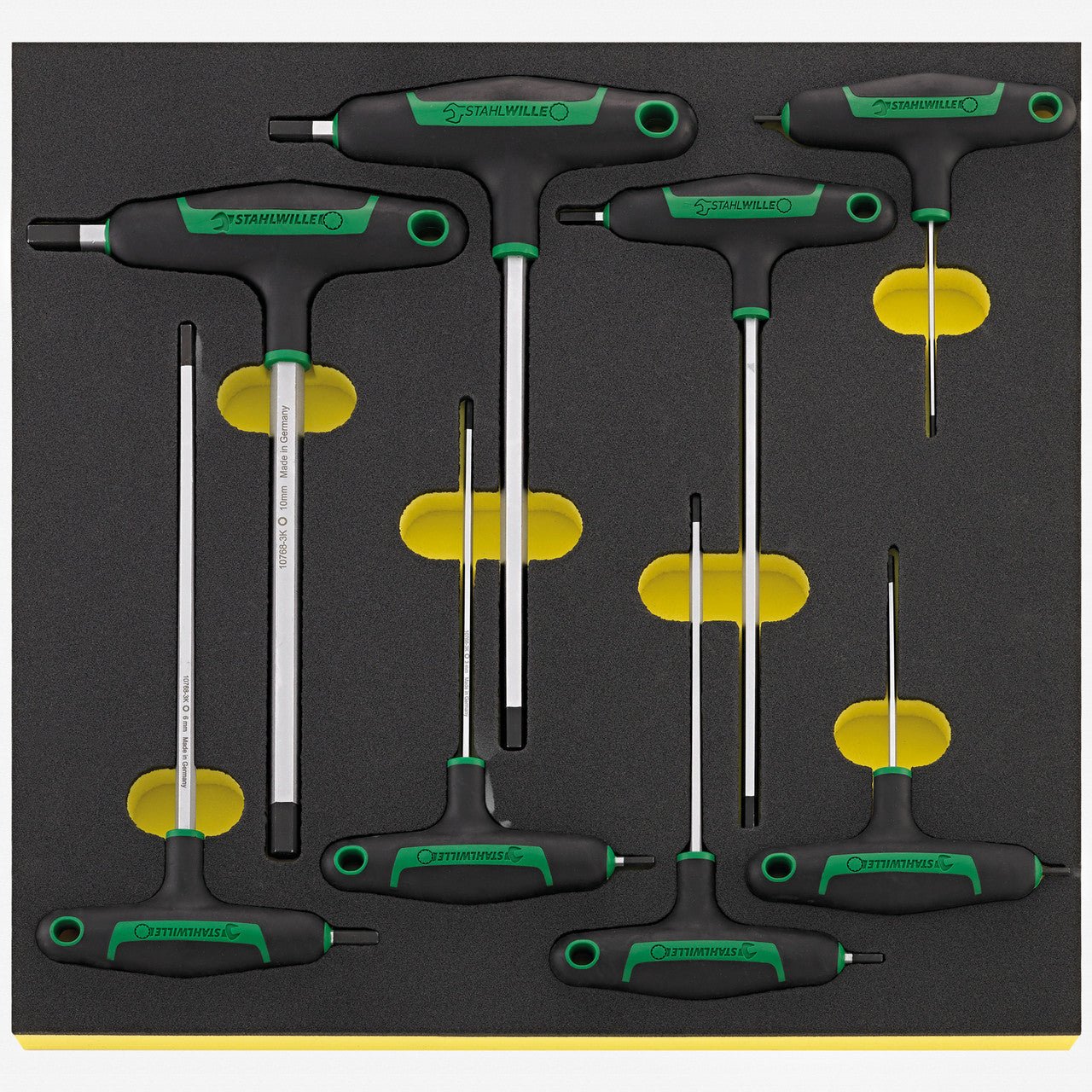 Stahlwille TCS 10768/8 Metric Hex T - handles in TCS Inlay - ST96838786 - KC Tool
