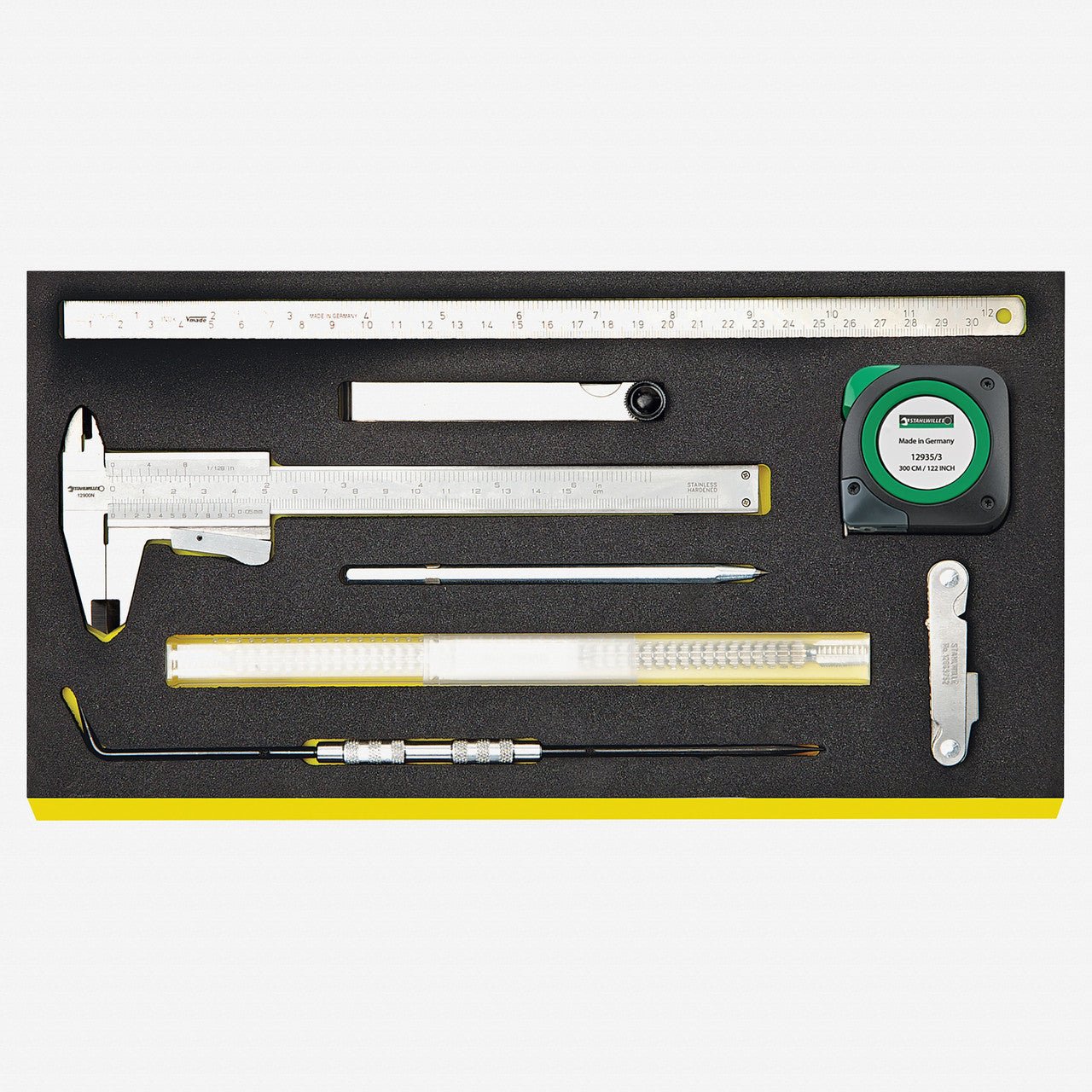 Stahlwille TCS 11095 - 13110/8 Measuring and Layout Tools in TCS Inlay - ST96838789 - KC Tool