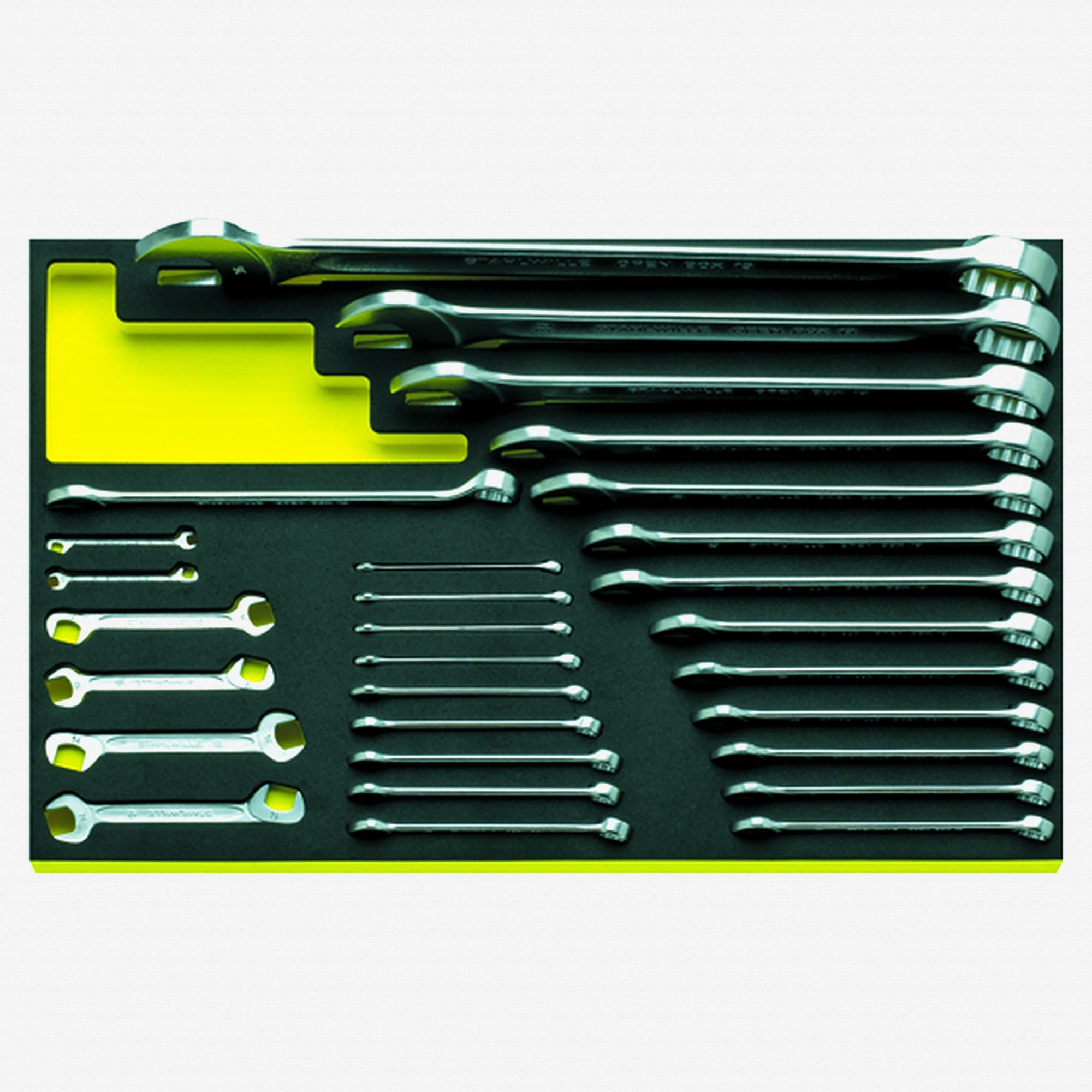 Stahlwille TCS 12+13+14/29 Metric Wrench Set, 5.5 - 36 mm, 29 Pieces - ST96830193 - KC Tool