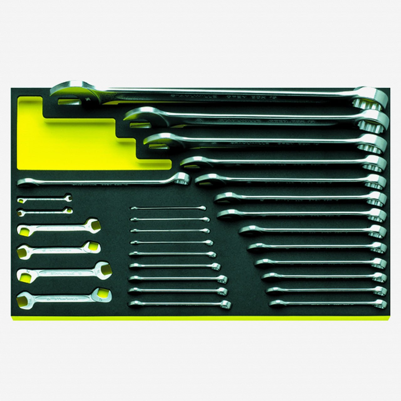 Stahlwille TCS 12+13+14/29 Metric Wrench Set, 5.5 - 36 mm, 29 Pieces - ST96830193 - KC Tool