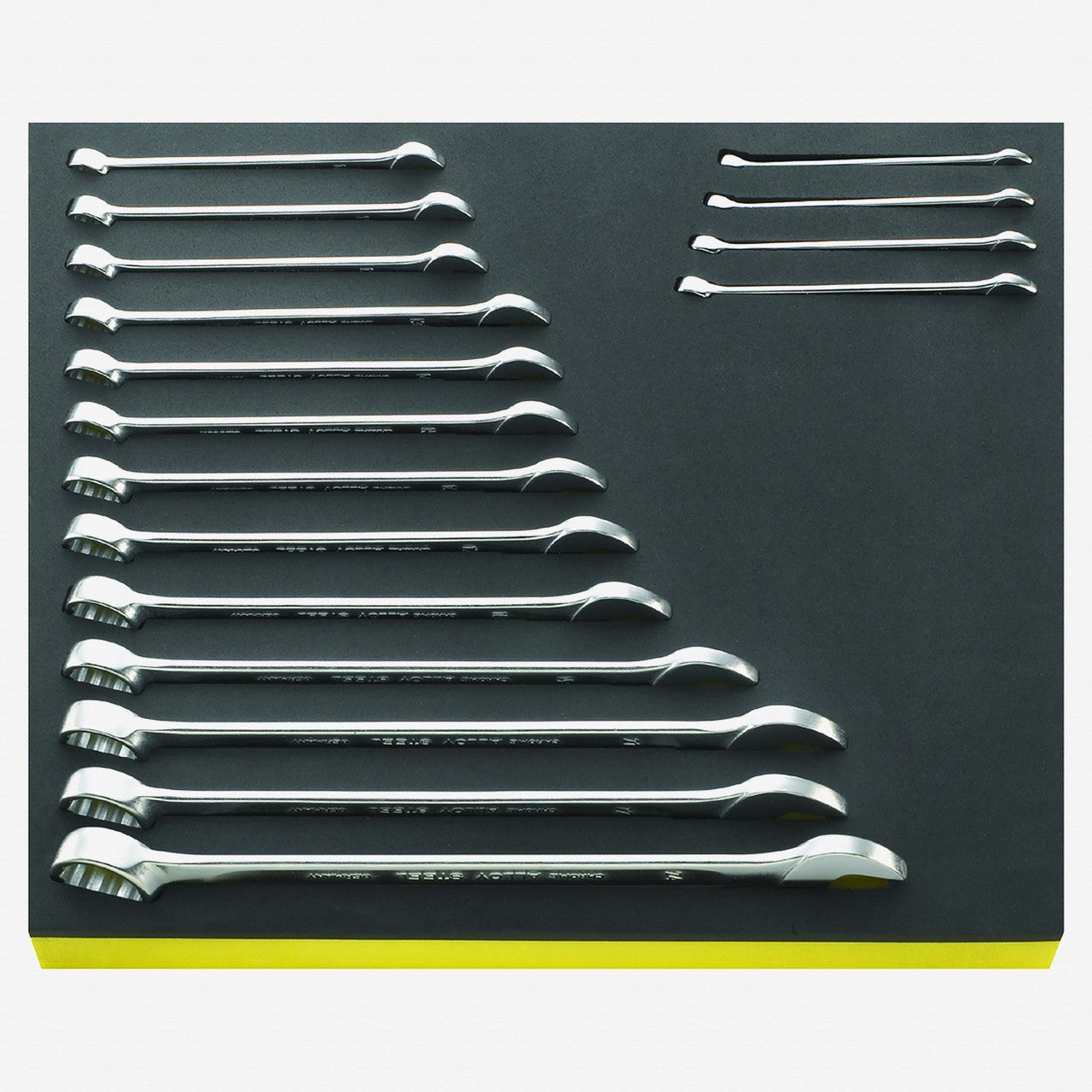 Stahlwille TCS 13/17 Metric Combination Wrench Set, 6 - 24 mm, 17 Pieces in TCS Inlay - ST96830164 - KC Tool