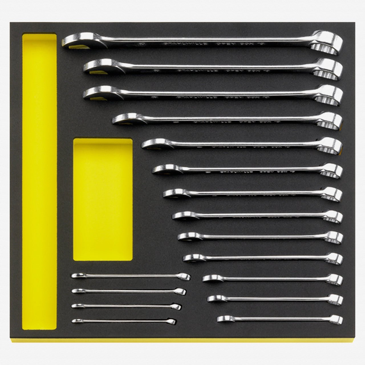 Stahlwille TCS 13/17 MF Combination Wrench Set, 6 - 24 mm, 17 PIeces in TCS Inlay - ST96830351 - KC Tool