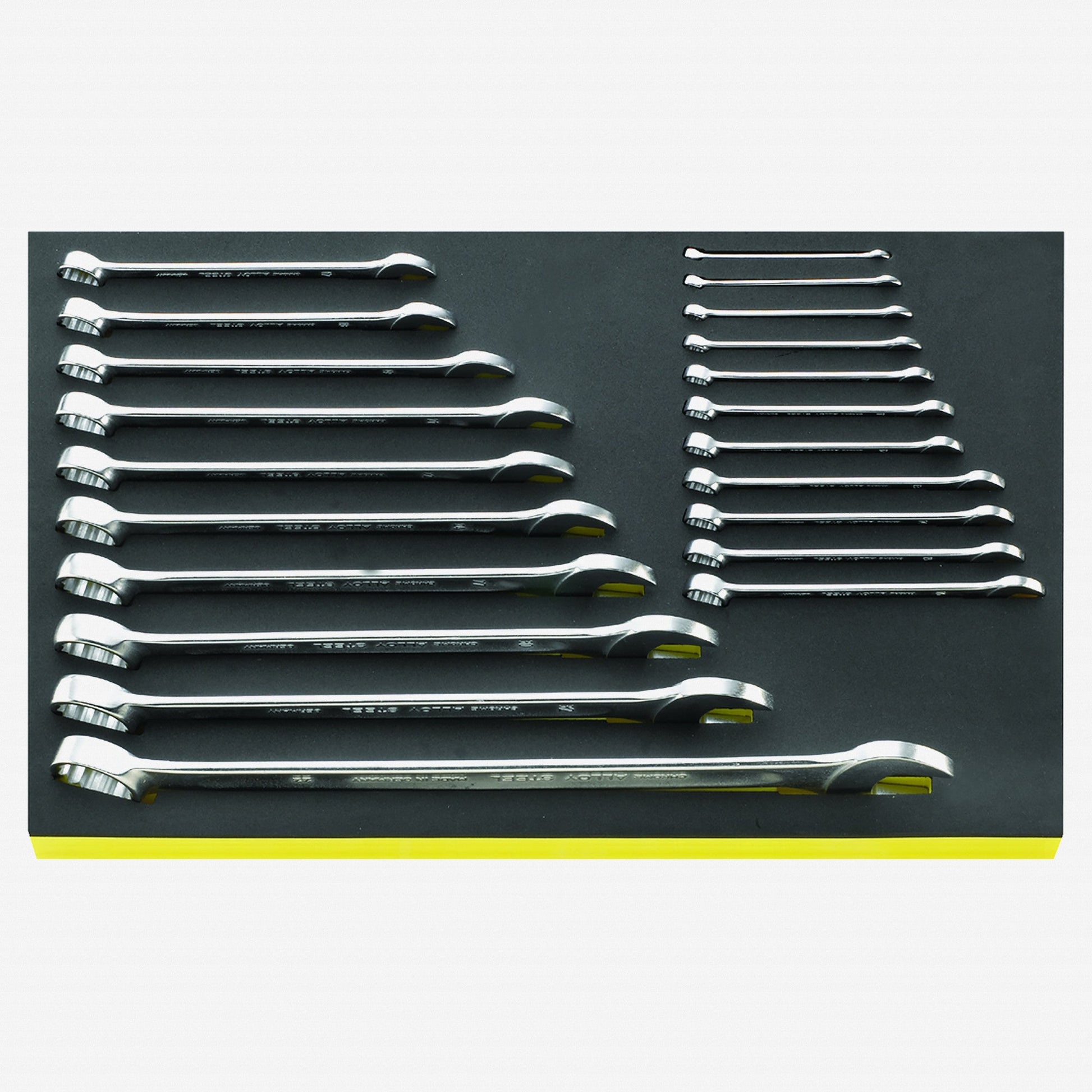 Stahlwille TCS 13/21 Metric Combination Wrench Set, 6 - 34 mm, 21 PIeces in TCS Inlay - ST96830174 - KC Tool