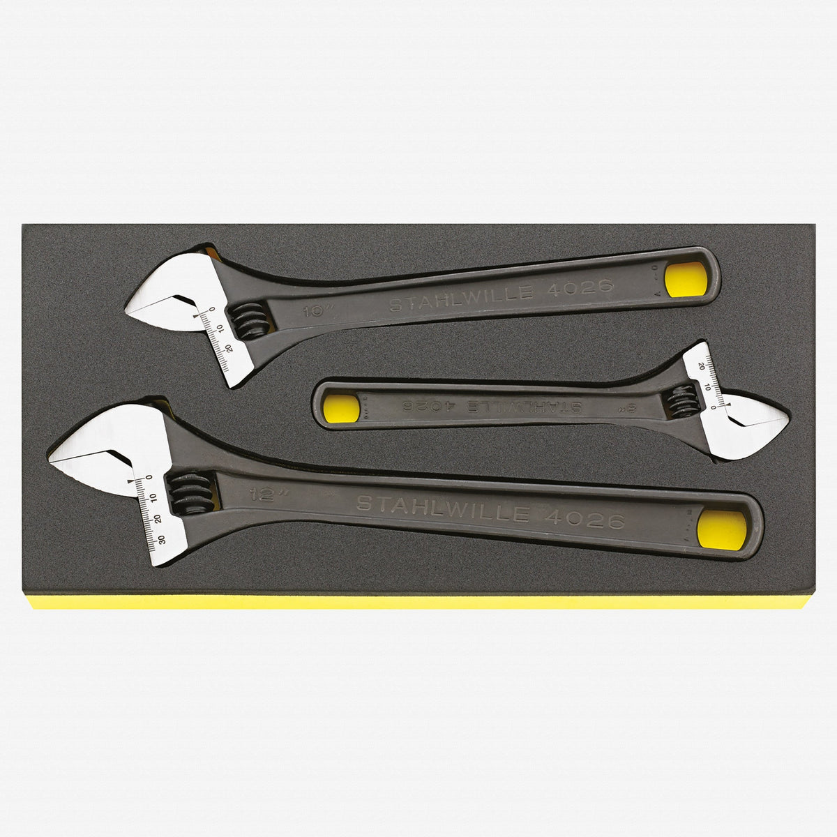 Stahlwille TCS 4026/3 Single-end Spanner 3 pcs. in TCS inlay - ST96838765 - KC Tool