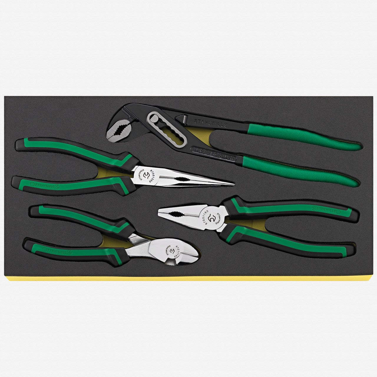 Stahlwille TCS 6501 - 6602/4 Pliers Ser in TCS Inlay, 4 Pieces - ST96838179 - KC Tool