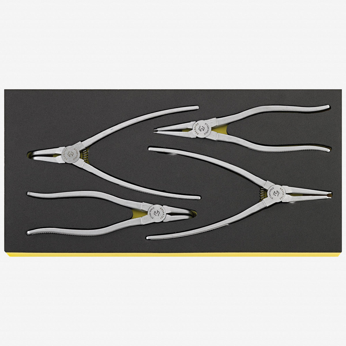 Stahlwille TCS 6543-6546/4 Circlip Pliers Set in TCS Inlay, 4 Pieces - ST96830608 - KC Tool